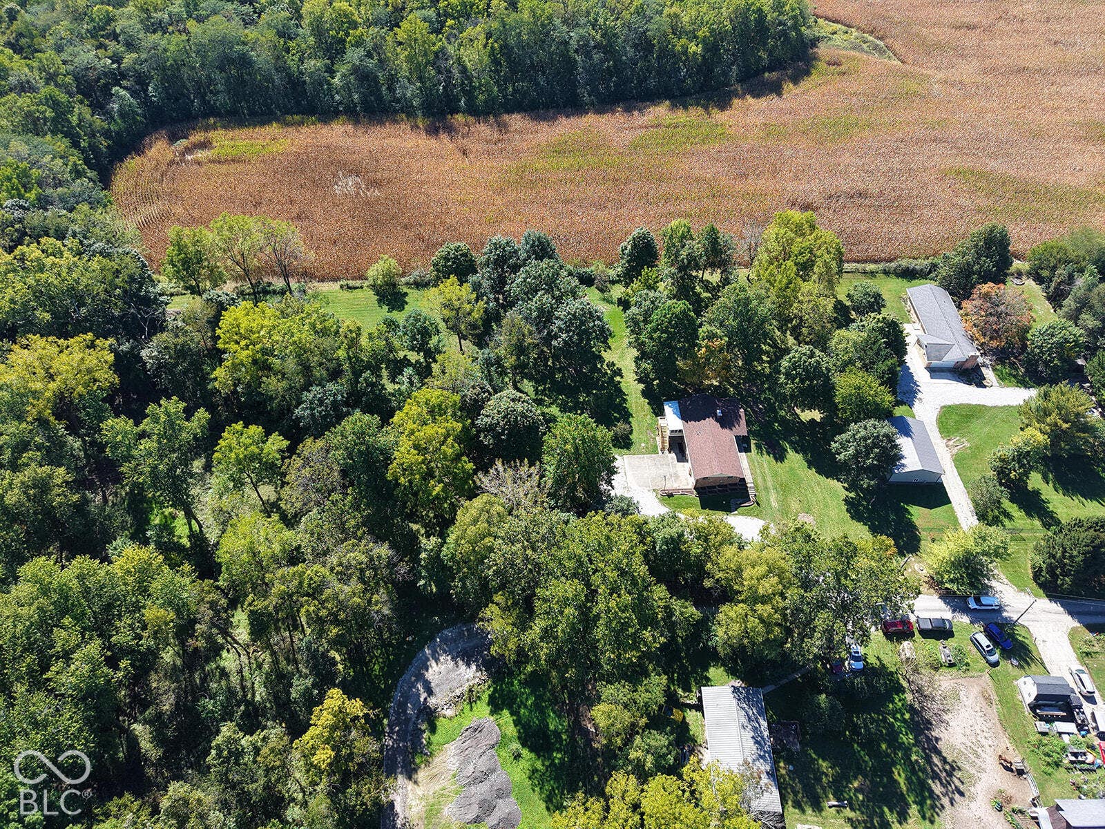 9015 E 256th, Arcadia, IN 46030 Aerial View