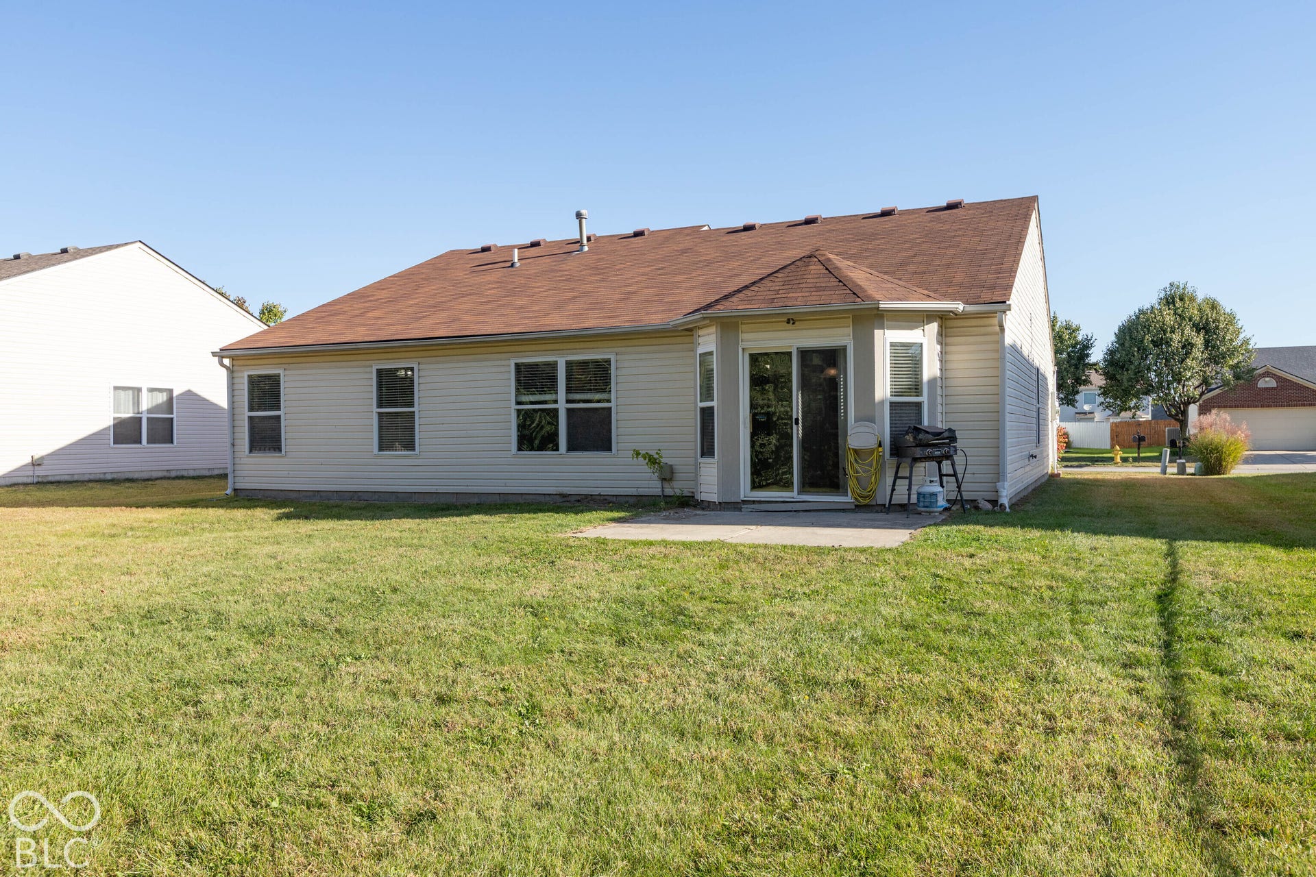 view of the back of the house