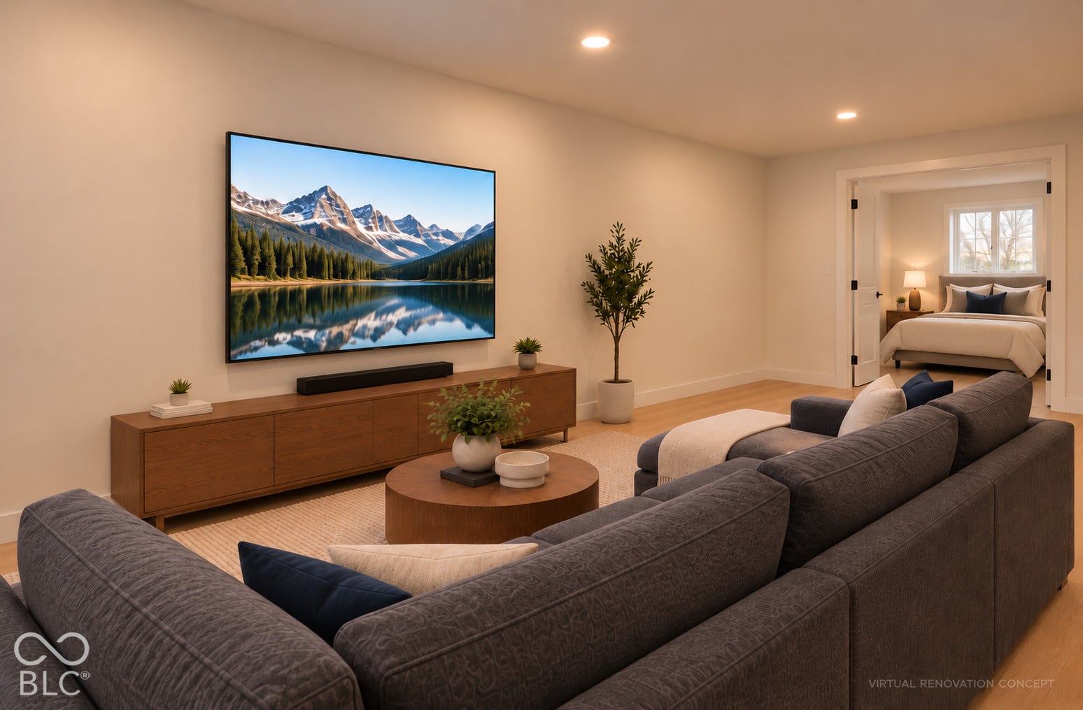 Virtually Altered - Virtual renovation of basement