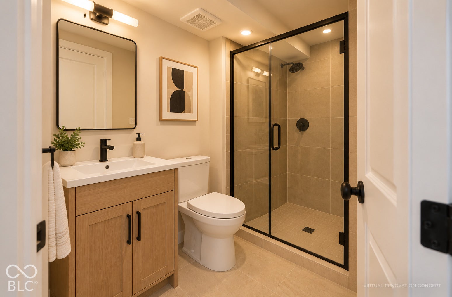 Virtually Altered - Virtual renovation of basement
