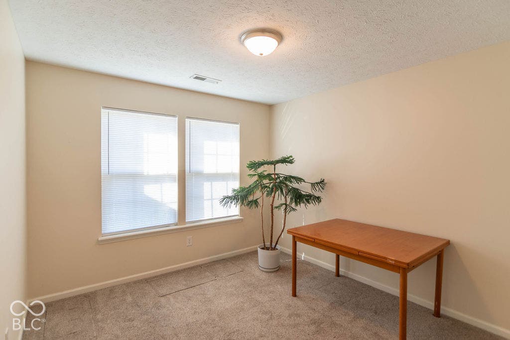 Bedroom with large closet
