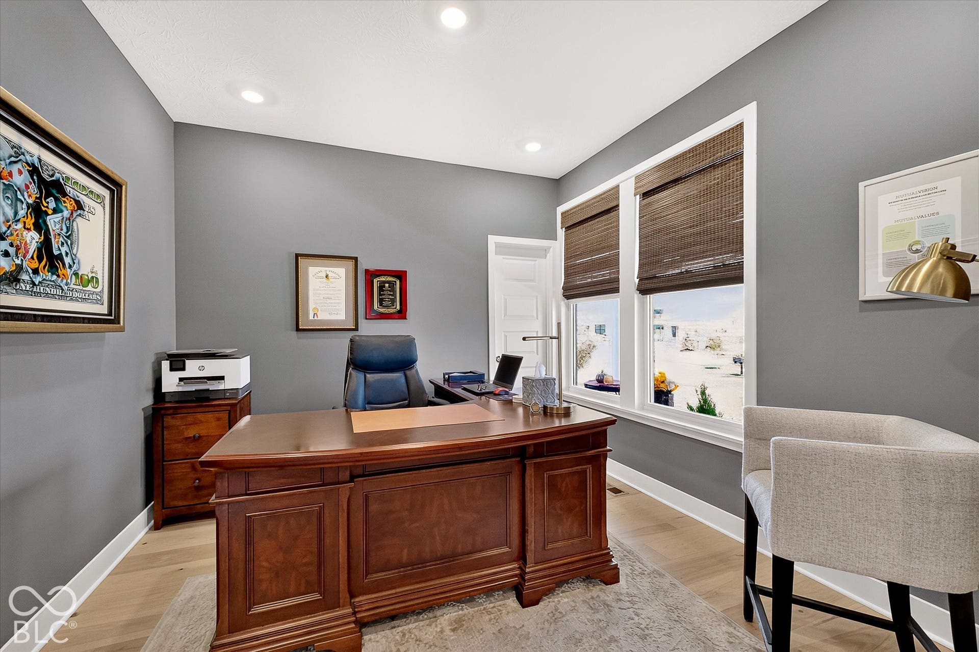 1405 Lake Haven Lane, Westfield, IN 46074 Recessed lighting, wood-finish flooring, and white trim