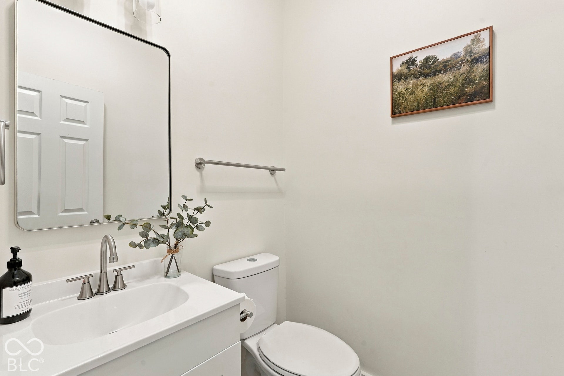 Main level half bath