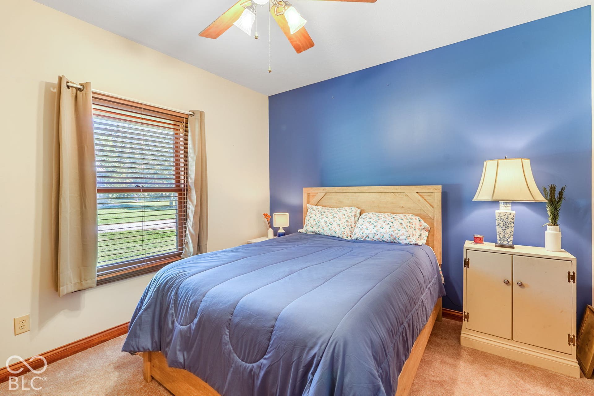 Ceiling fan with light kit