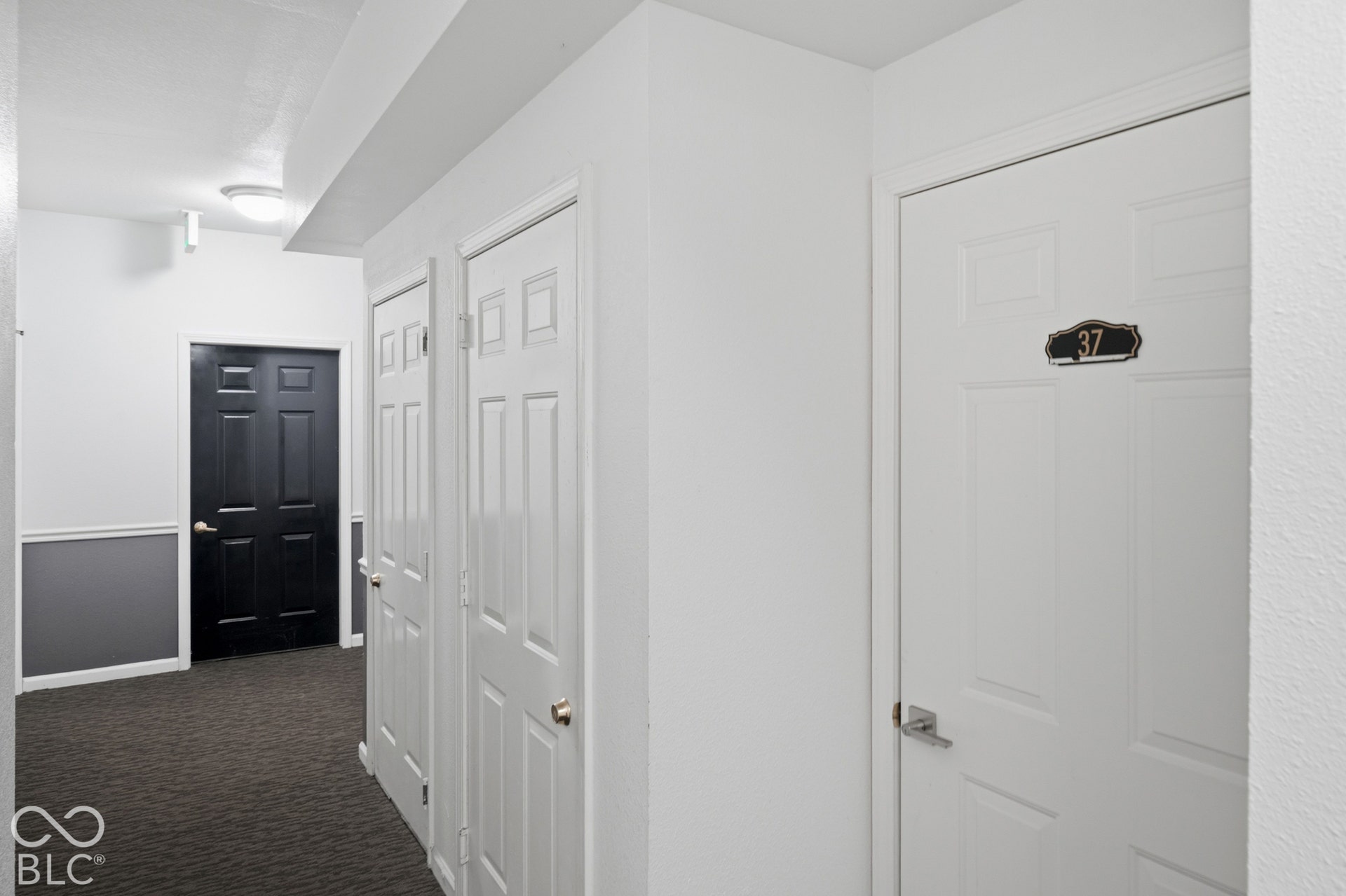 Garage #37 included, accessible from inside the condo hallway