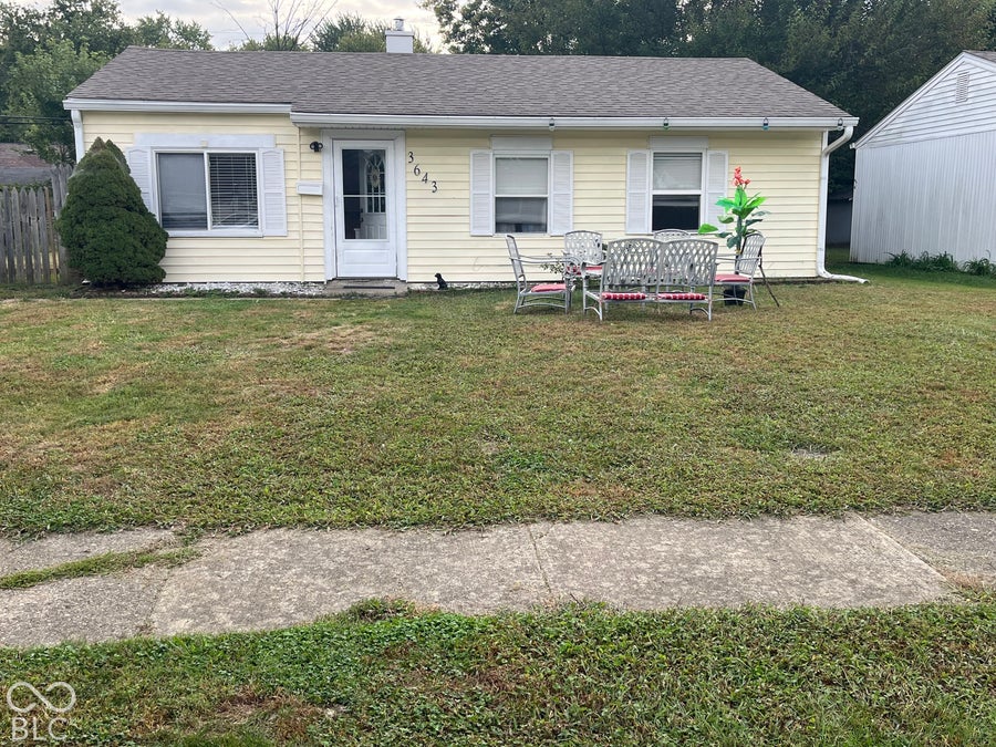 Property photo for 3643 Welch Drive, Indianapolis, IN