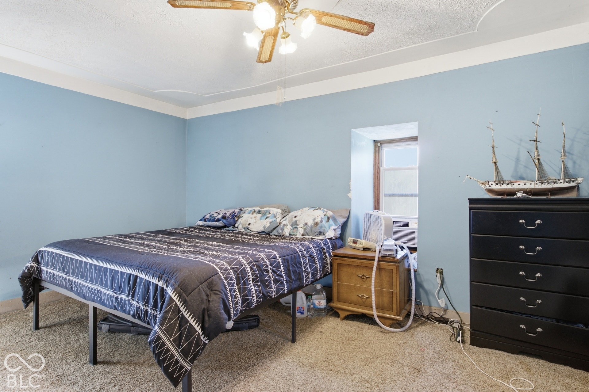 Ceiling fan with light fixture