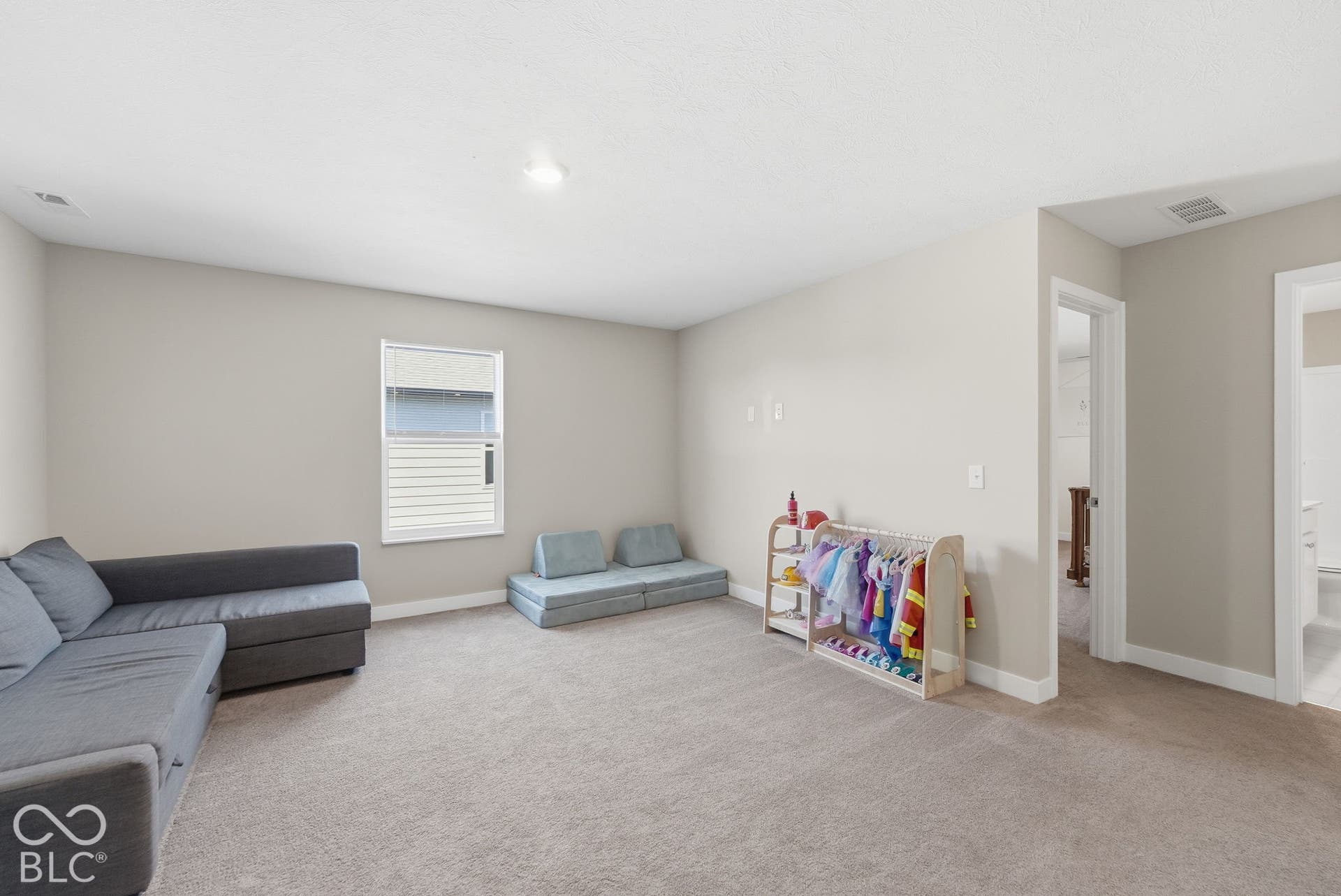 Large loft, perfect flex space.