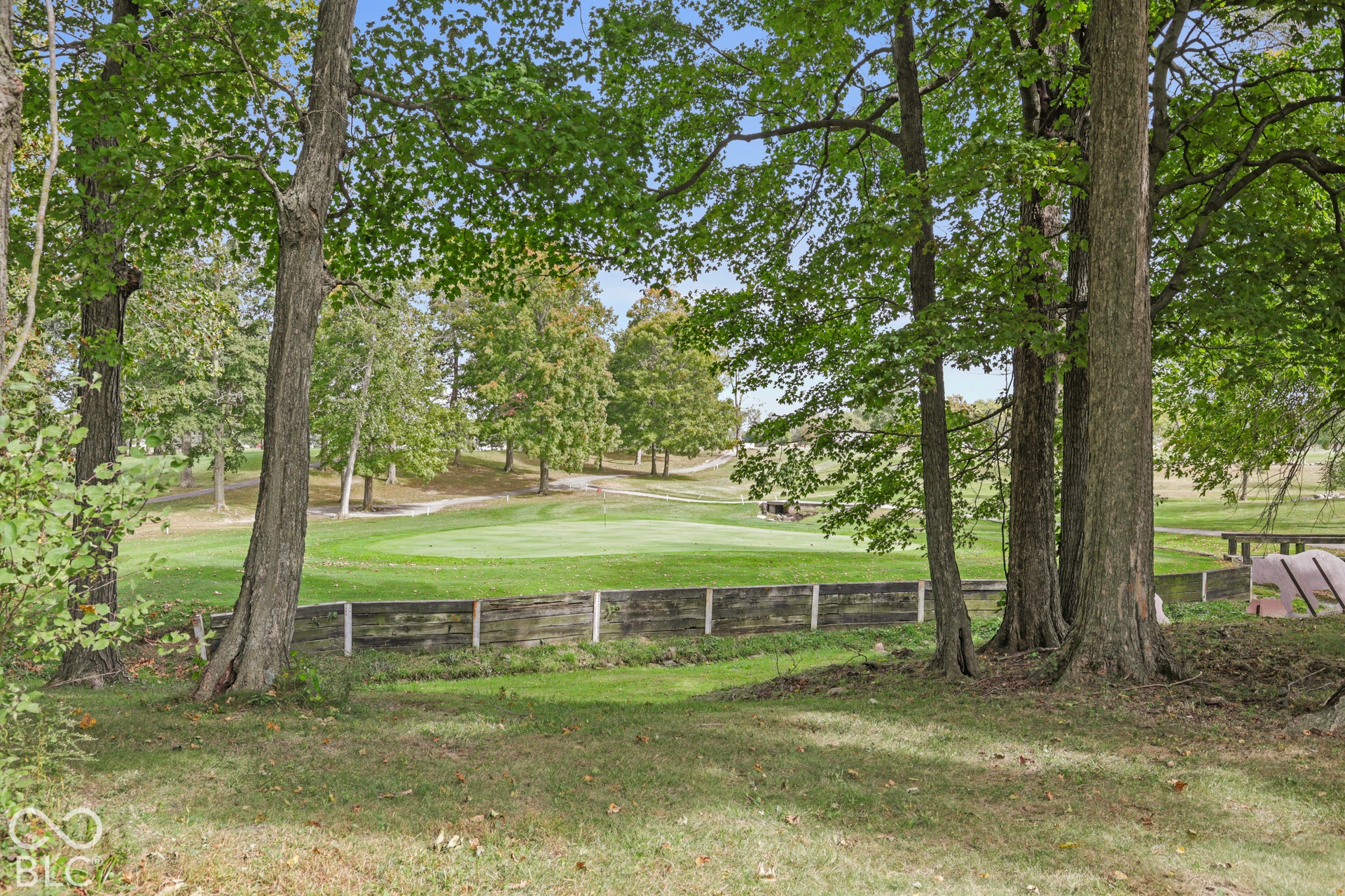 5976 E Holes Crossing Drive, Crawfordsville, IN 47933 VIEW OF HOLE #3 GREEN FROM BACKYARD