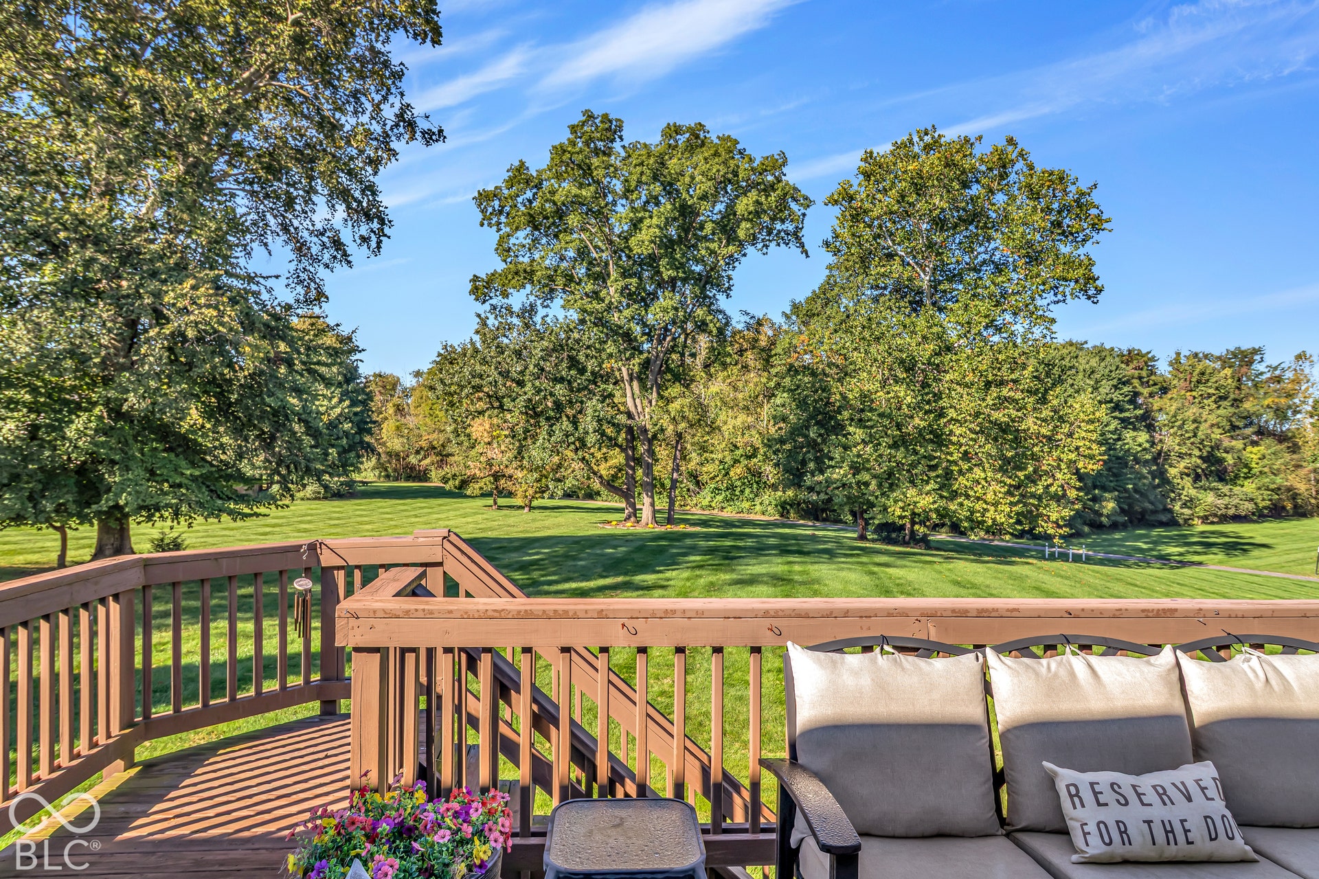 The oversized deck has one of the best sunset views in the neighborhood!