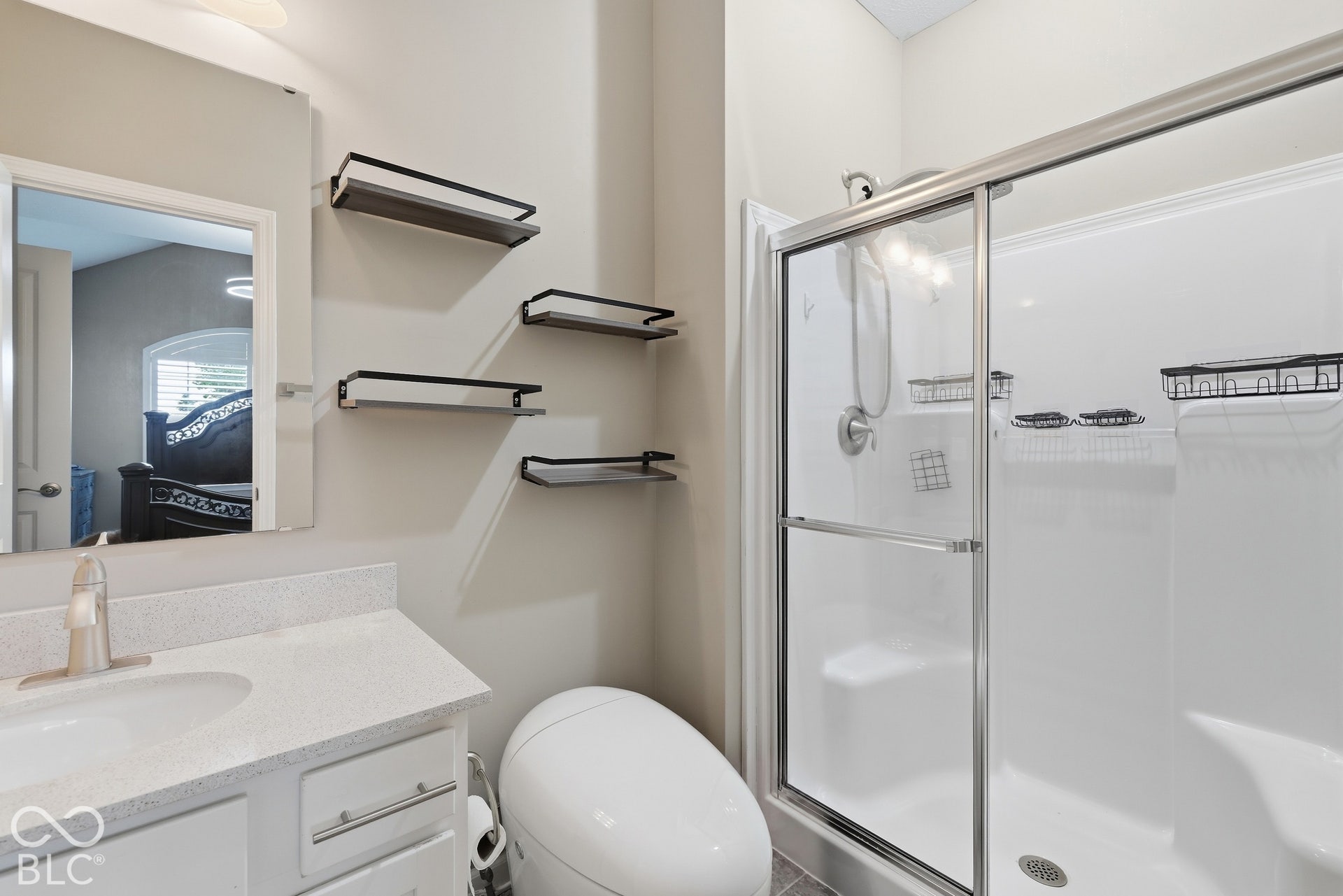 Private bath for main floor bedroom