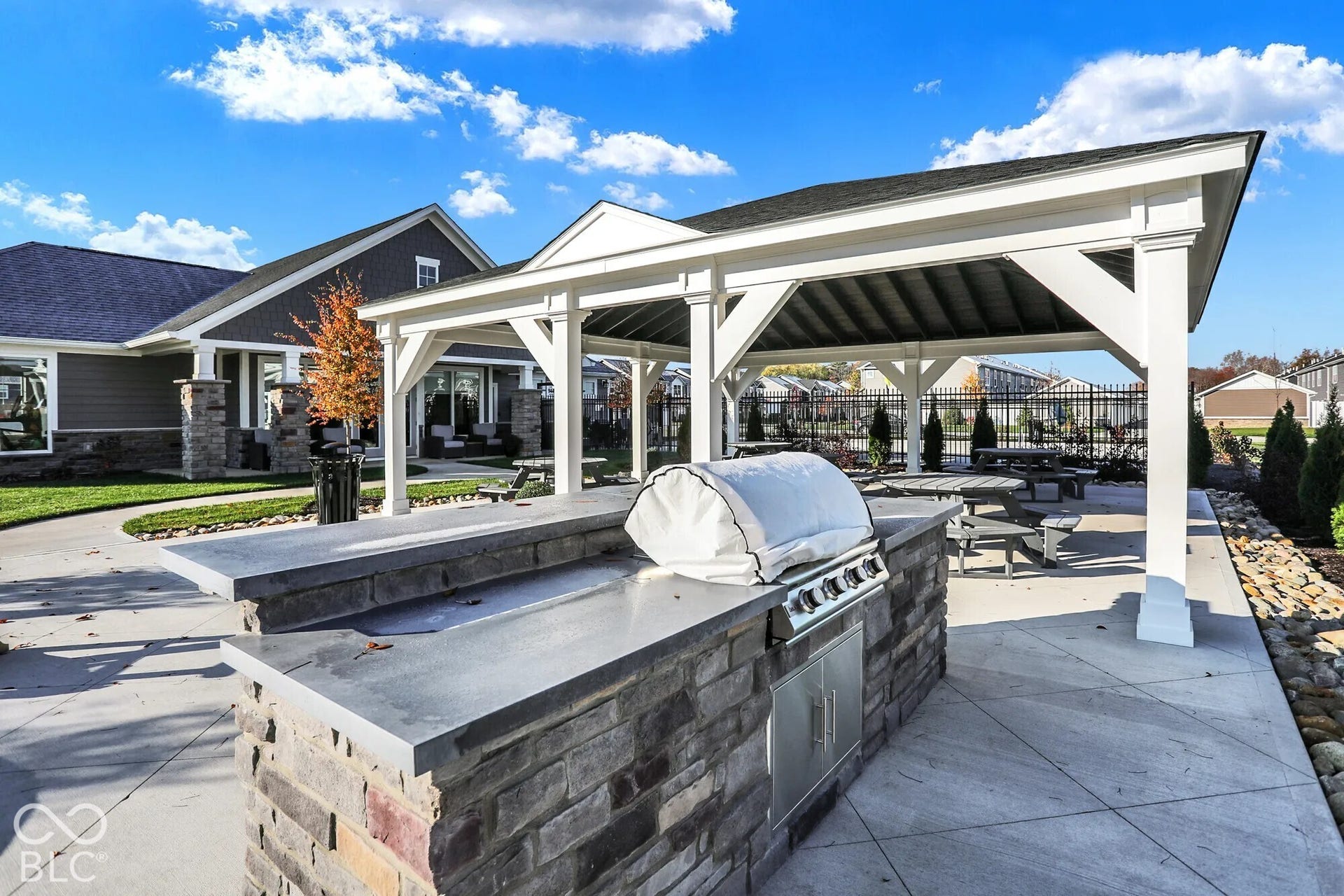 OUTSIDE KITCHEN AT CLUBHOUSE