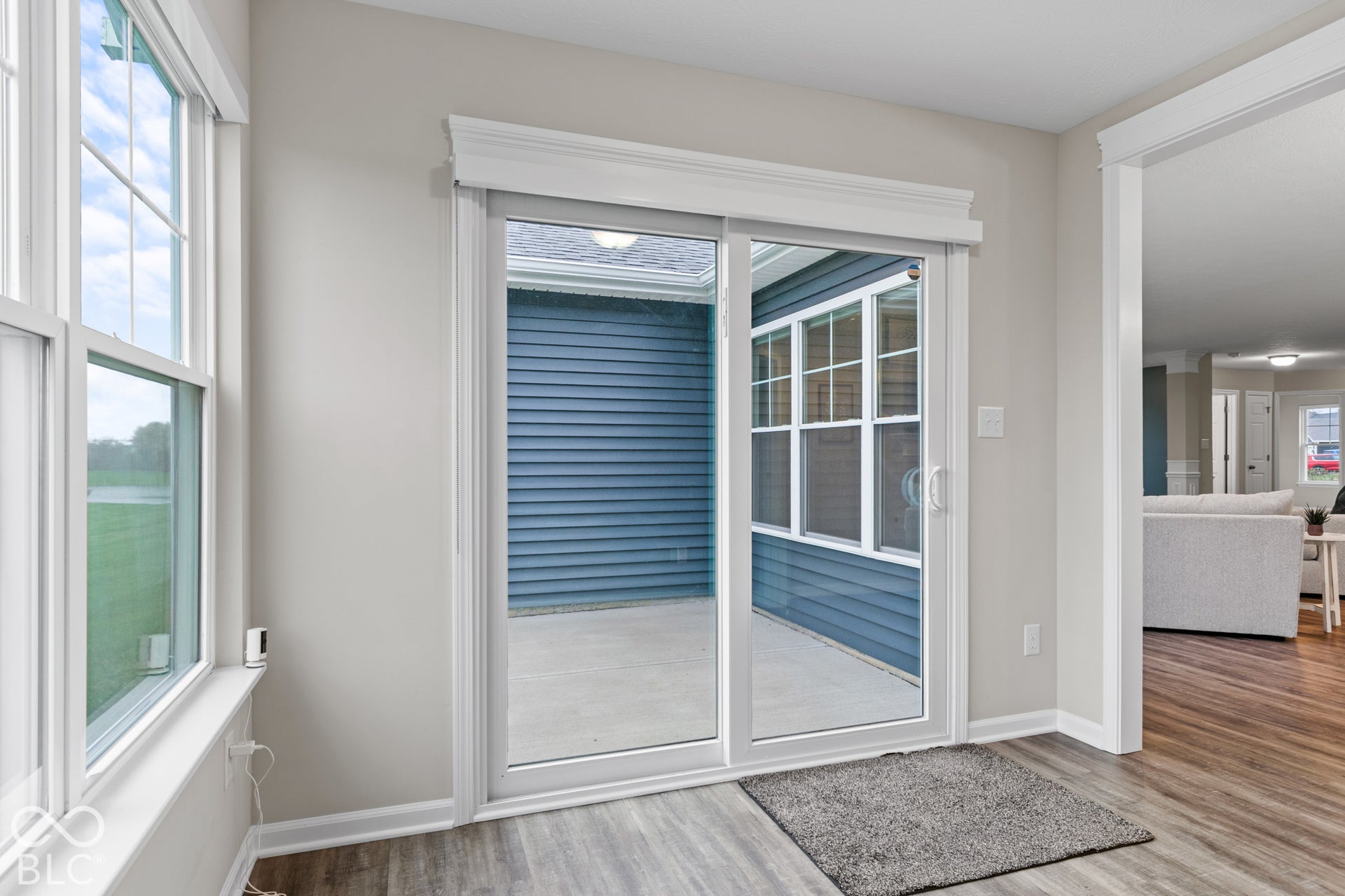 7141 Lillian Place, Cumberland, IN 46229 Sliding glass door, large windows