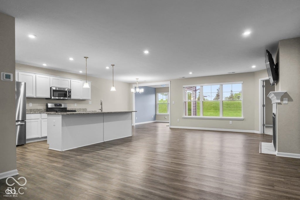 7141 Lillian Place, Cumberland, IN 46229 Stainless steel appliances, and an island