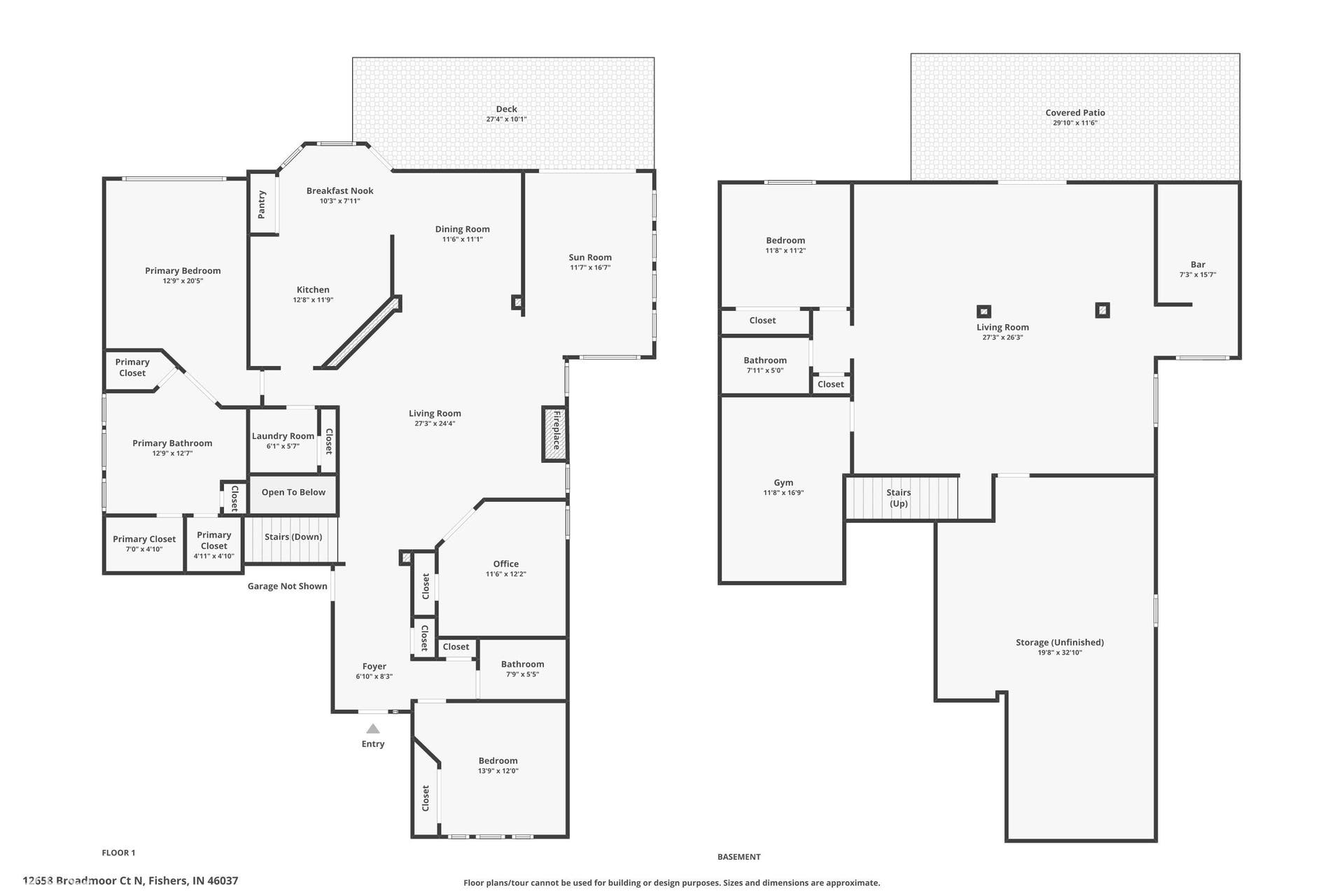 12658 Broadmoor Court N, Fishers, IN 46037