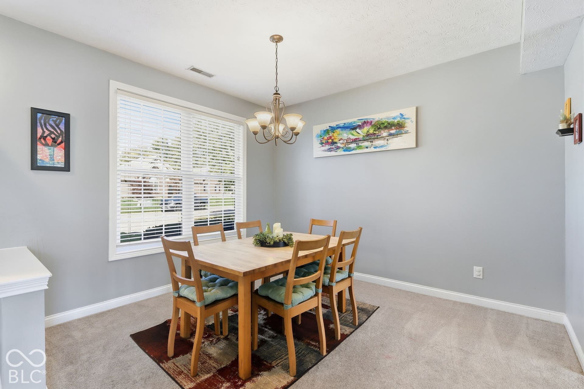 8035 Meadow Bend Lane, Indianapolis, IN 46259 Recessed lighting and a multi-pane window with blinds