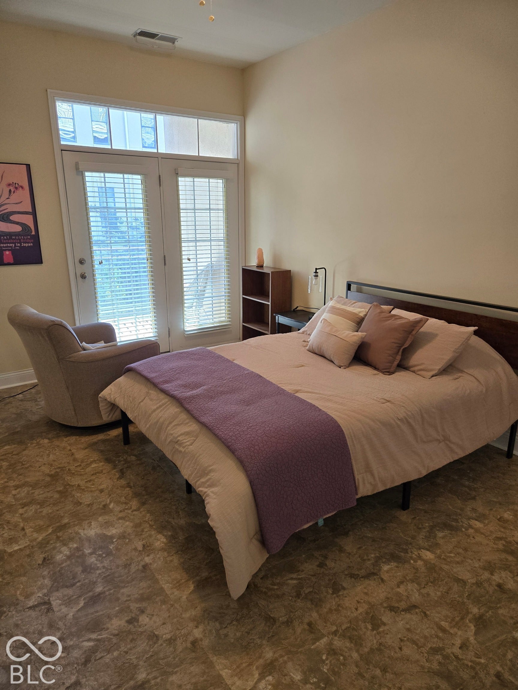 Split 2nd Bedroom with Balcony Access
