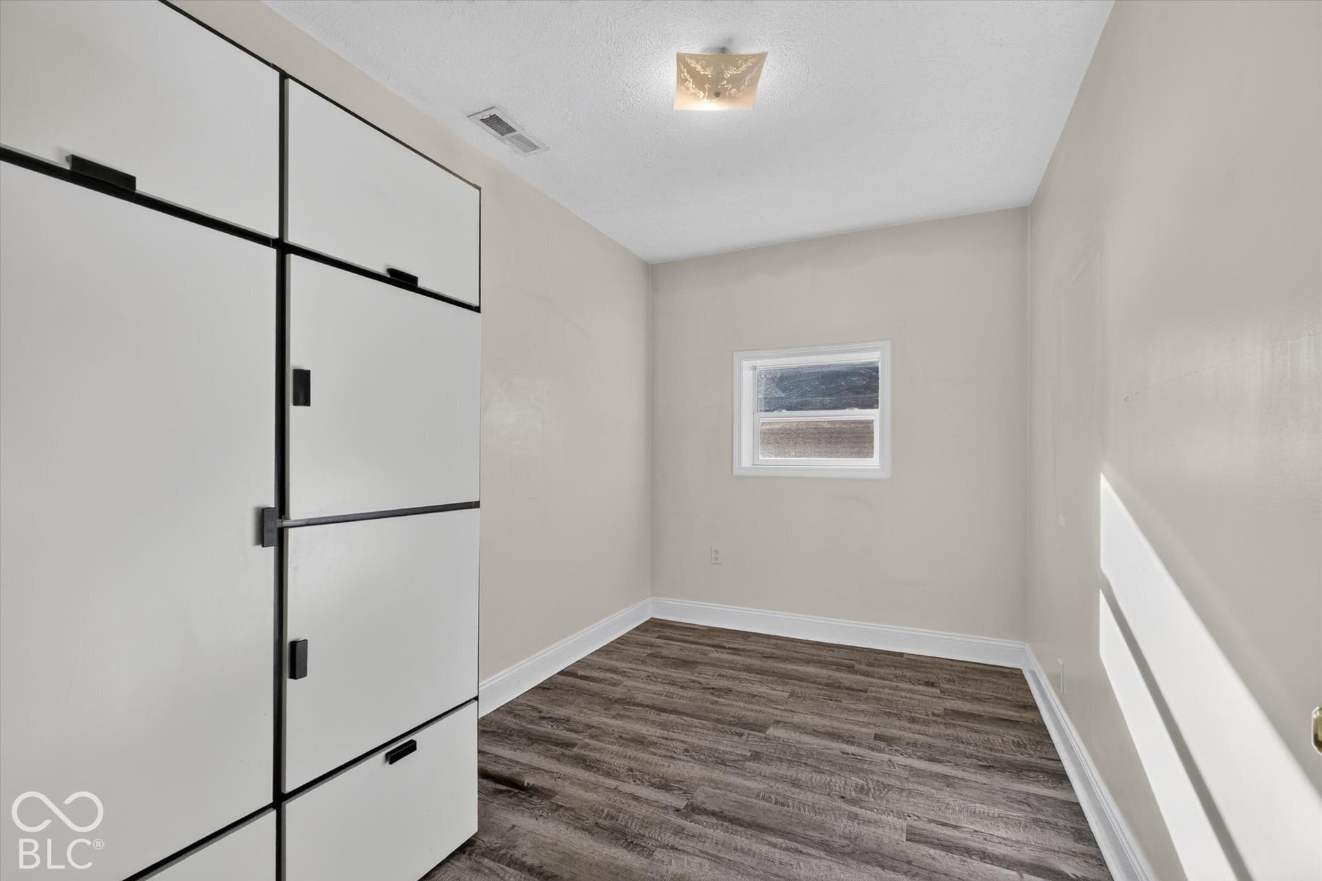 8404 Union Chapel Road, Indianapolis, IN 46240 Integrated storage cabinetry with dark hardware, LVP