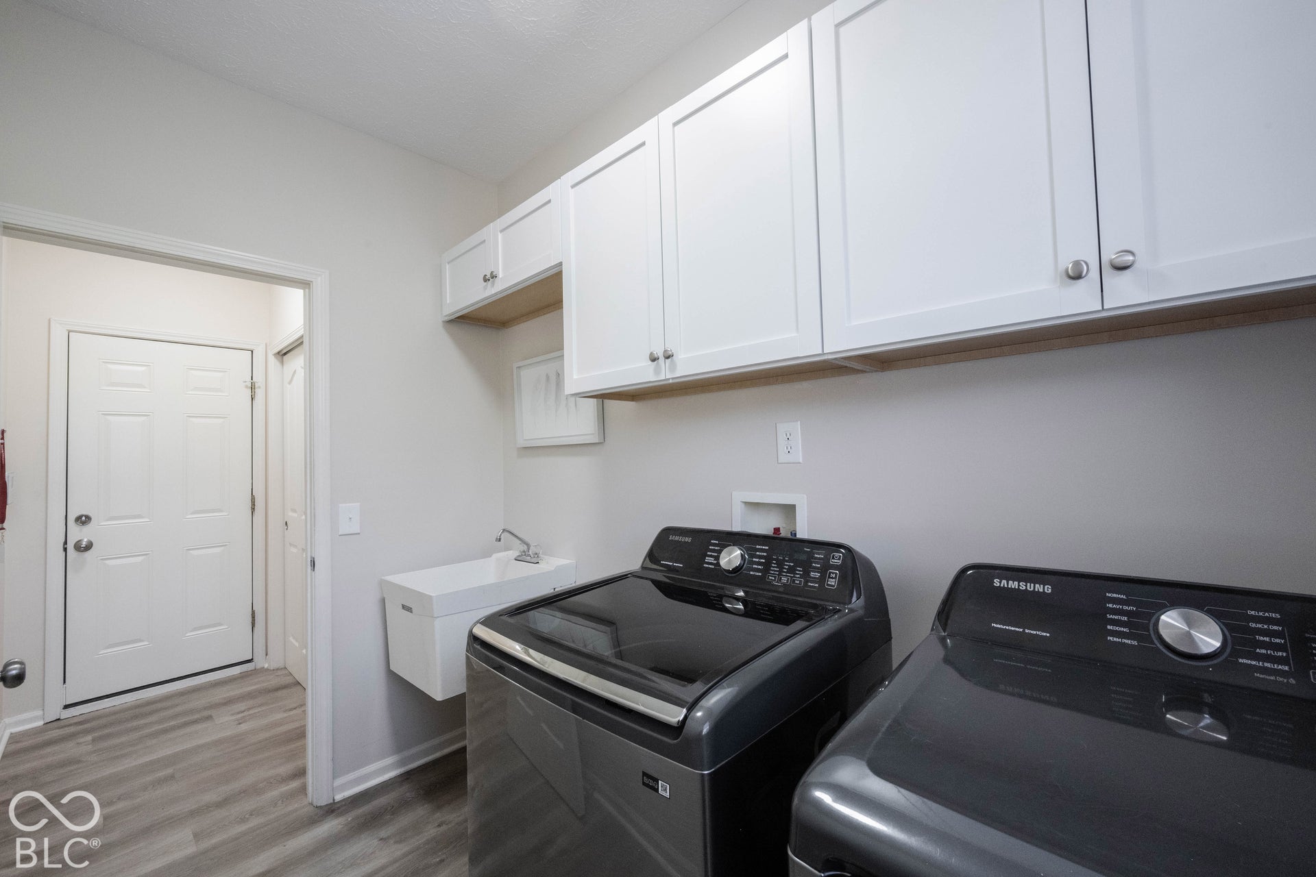 Cabinets and utility sink