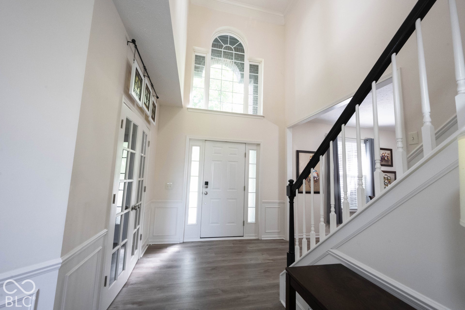 Two story entry