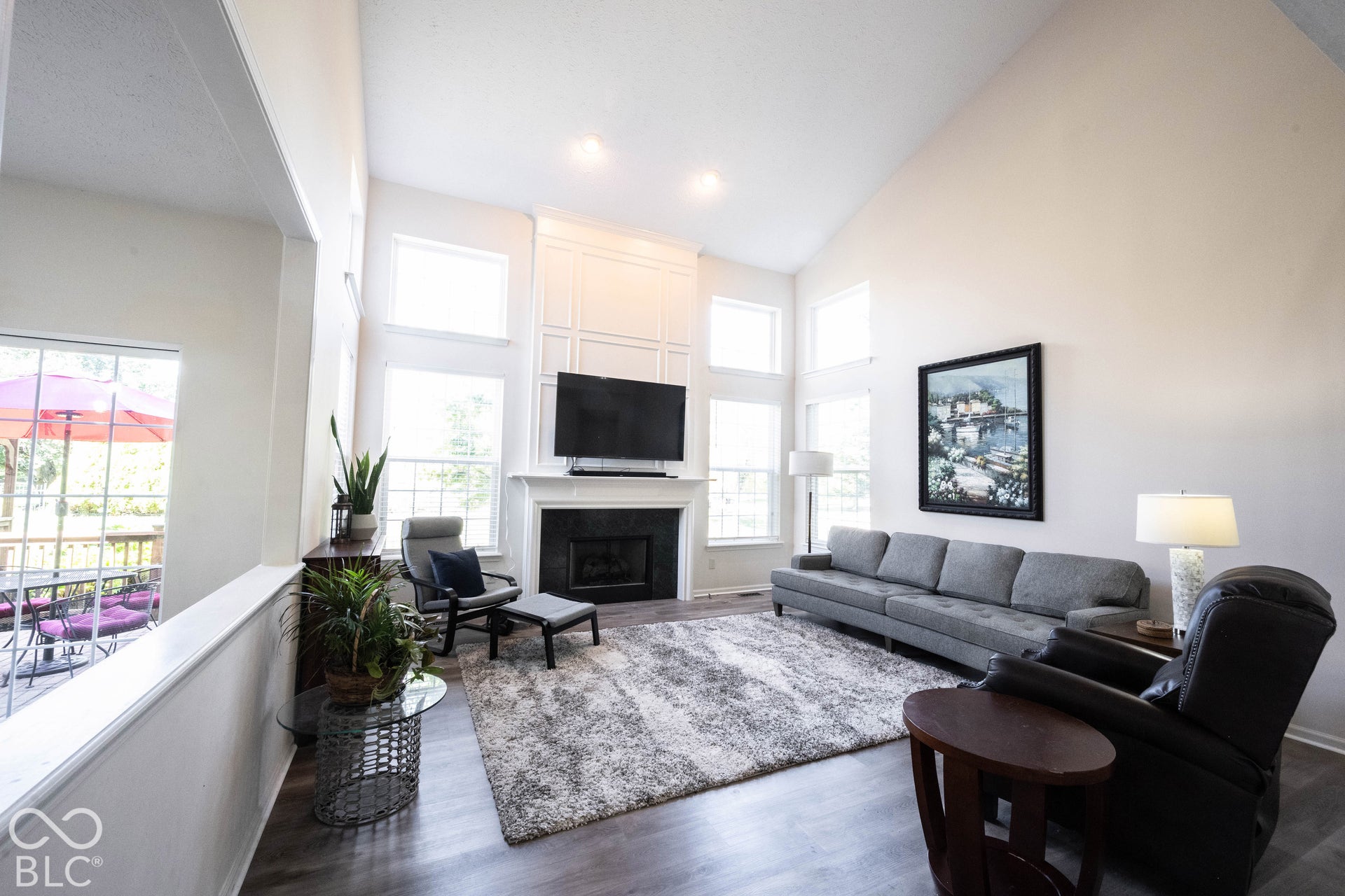 Nice windows brings the outside in!