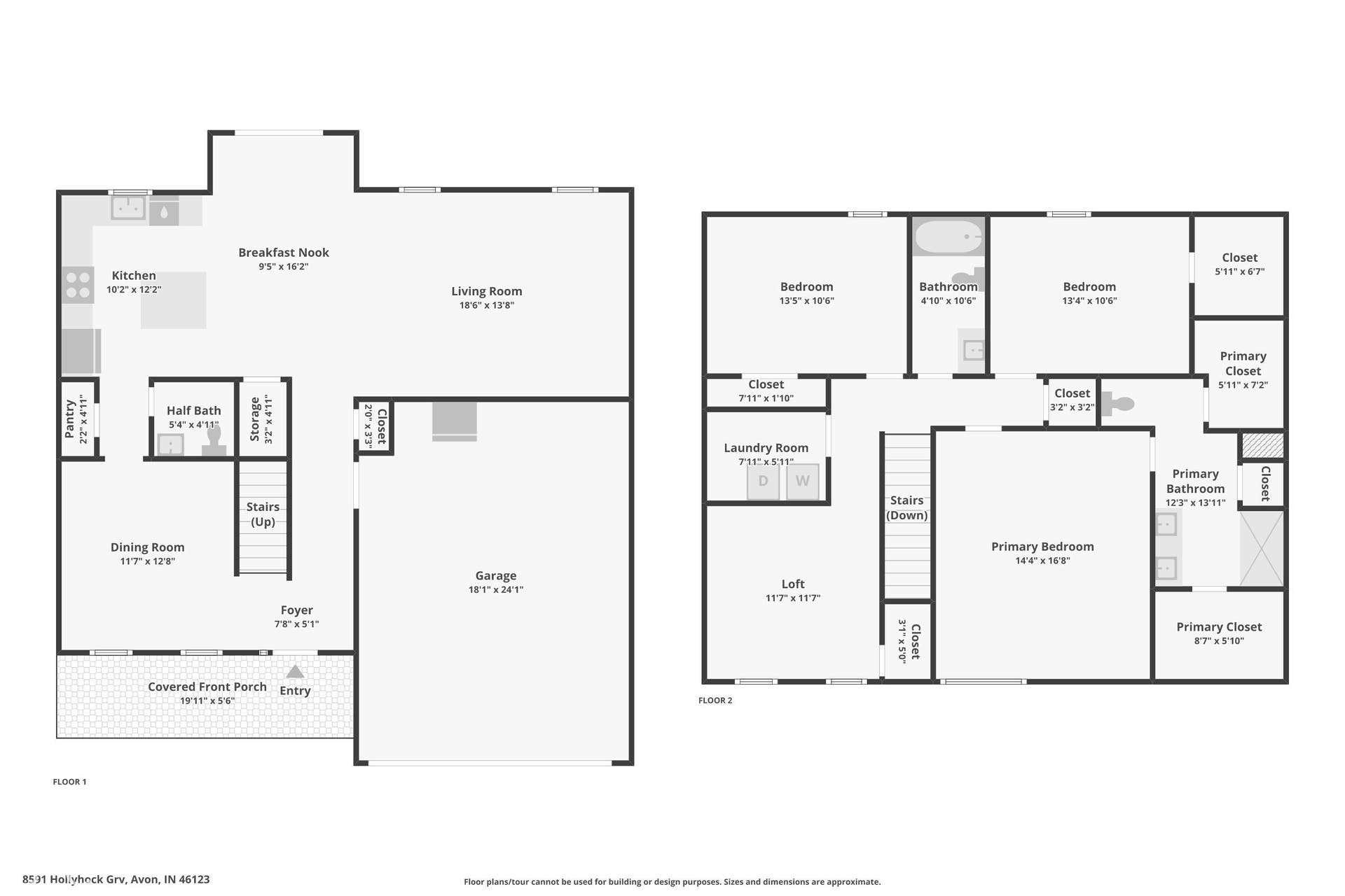 8591 Hollyhock Grove, Avon, IN 46123