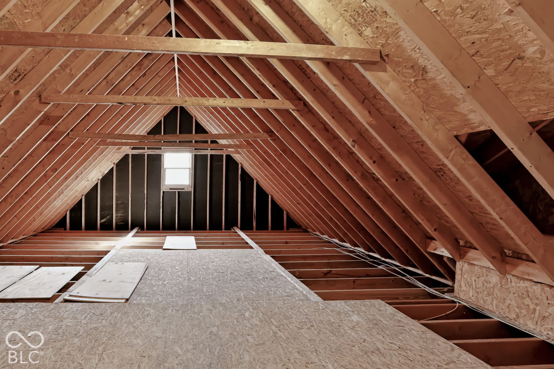 3802 Carwinion Way, Carmel, IN 46032 Huge Walk In Attic off Primary Closet for storage