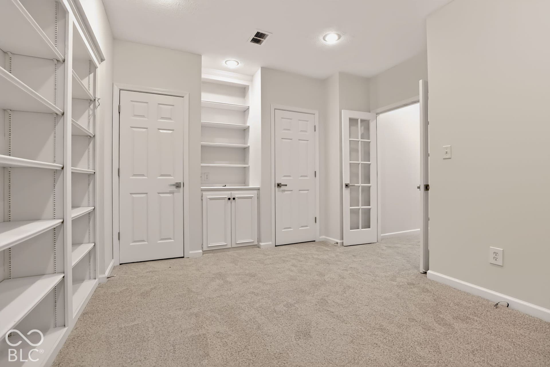 3802 Carwinion Way, Carmel, IN 46032 Bonus Room in Basement with Built Ins Could be second office