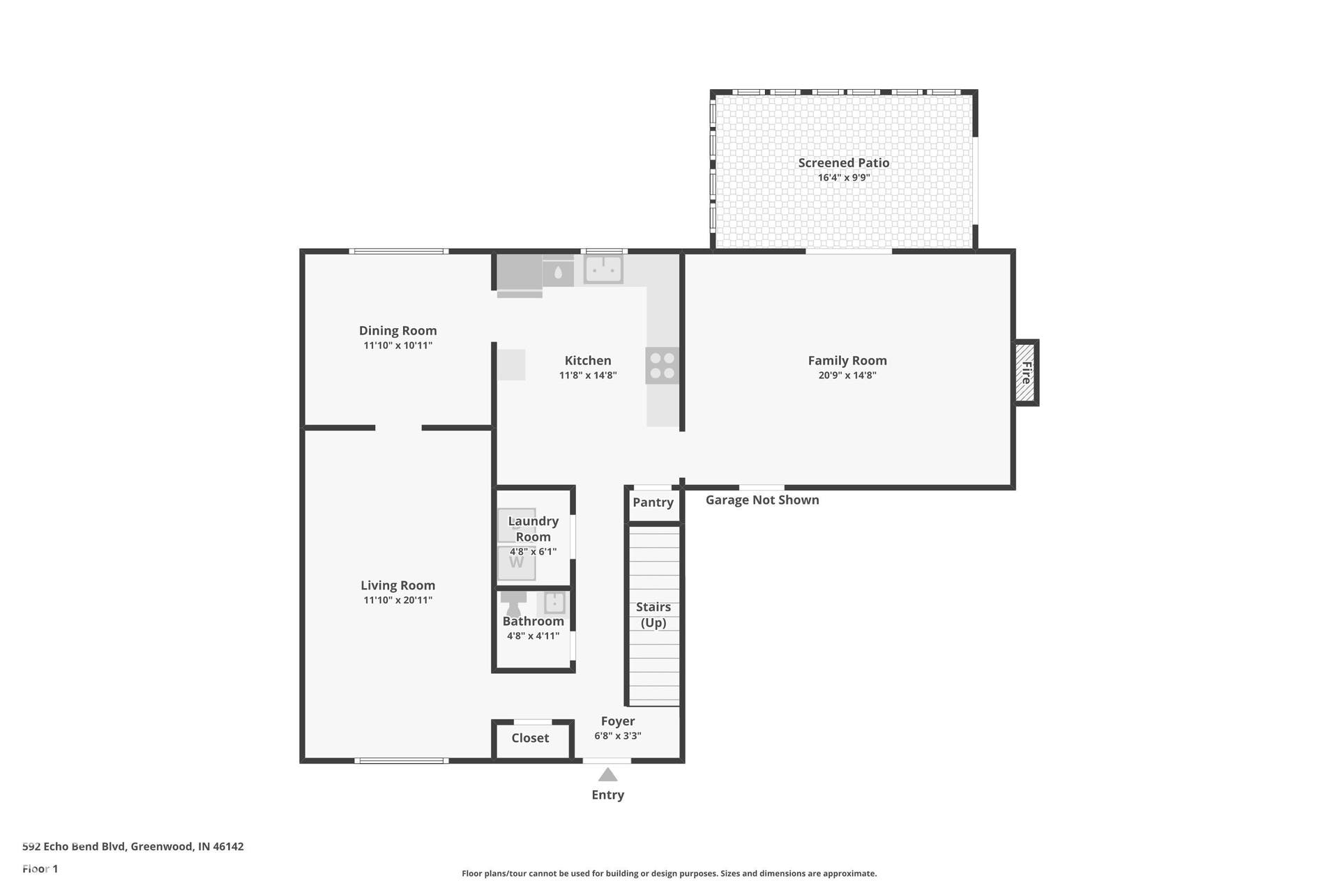 592 Echo Bend Boulevard, Greenwood, IN 46142