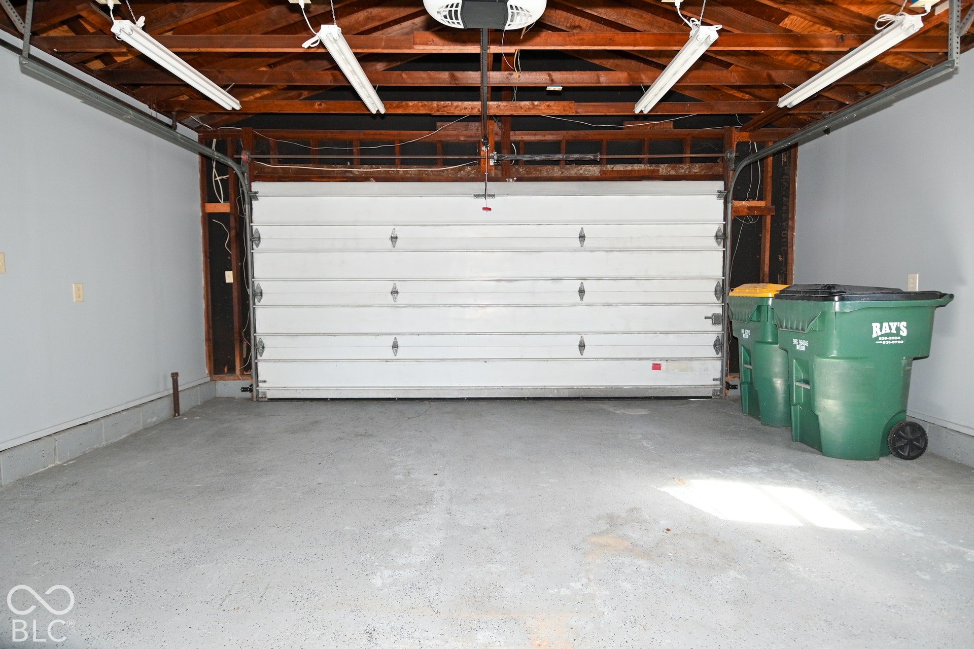 2 car finished attached garage