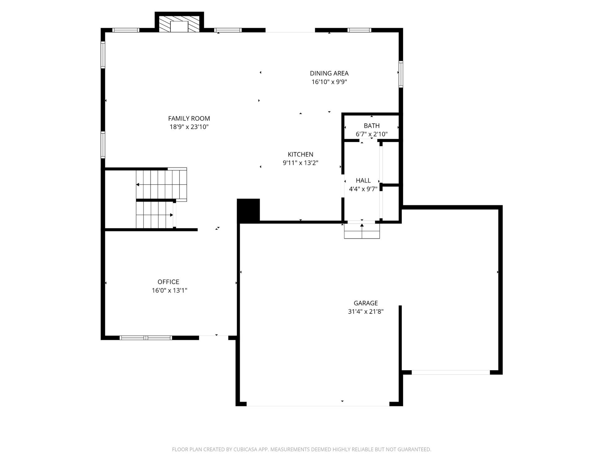 2642 Krasner Drive, Brownsburg, IN 46112 Floor Plan, main level.