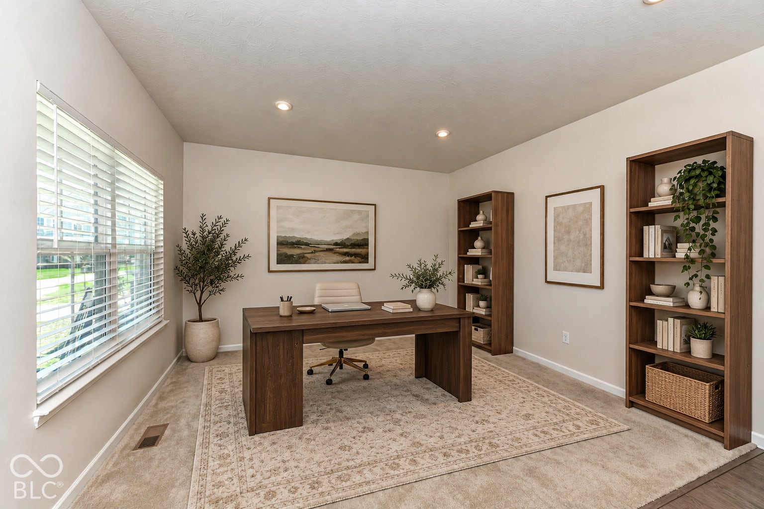 2642 Krasner Drive, Brownsburg, IN 46112 Virtually Altered - Office/Flex Room. Virtually Staged.