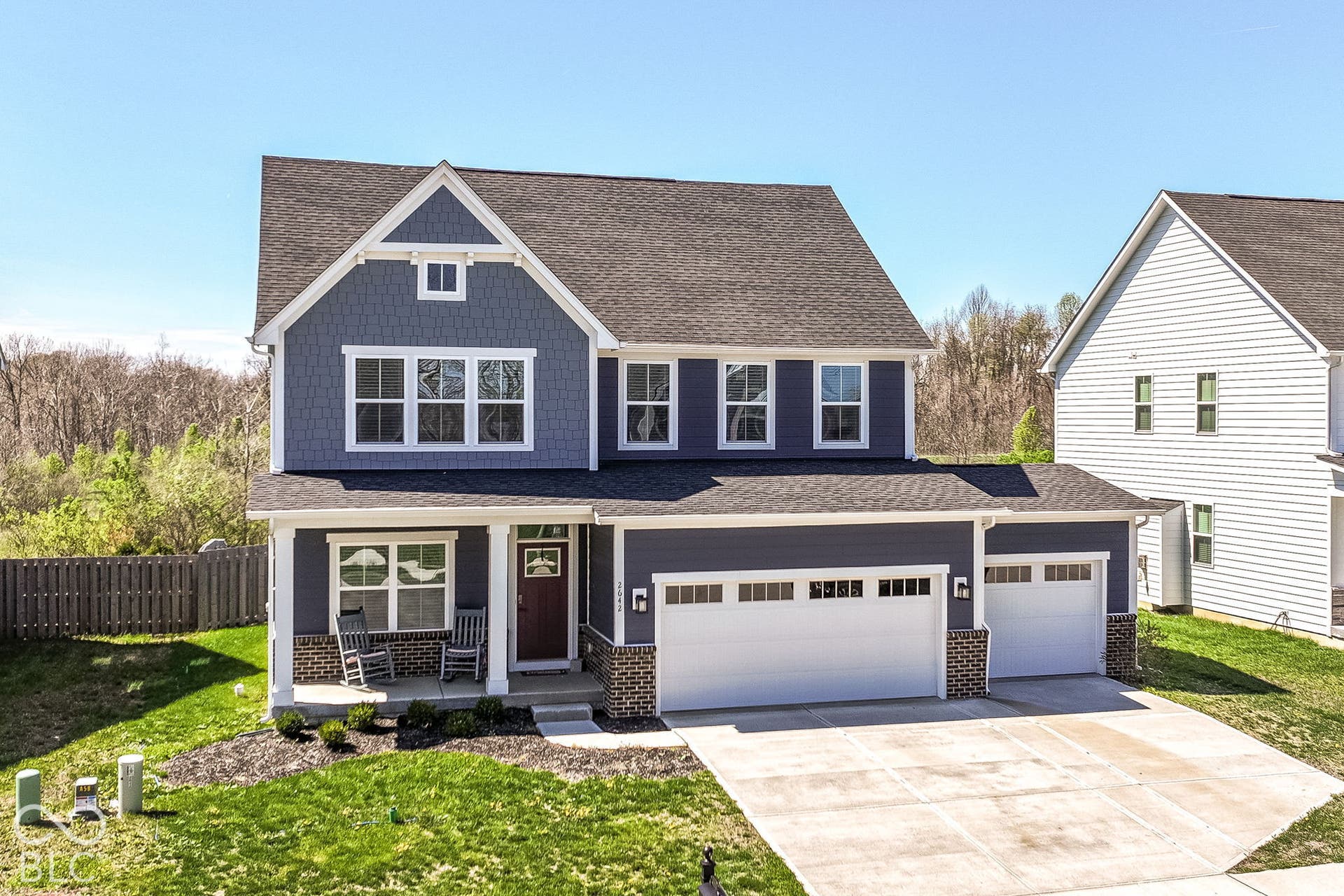 2642 Krasner Drive, Brownsburg, IN 46112 Front of home.