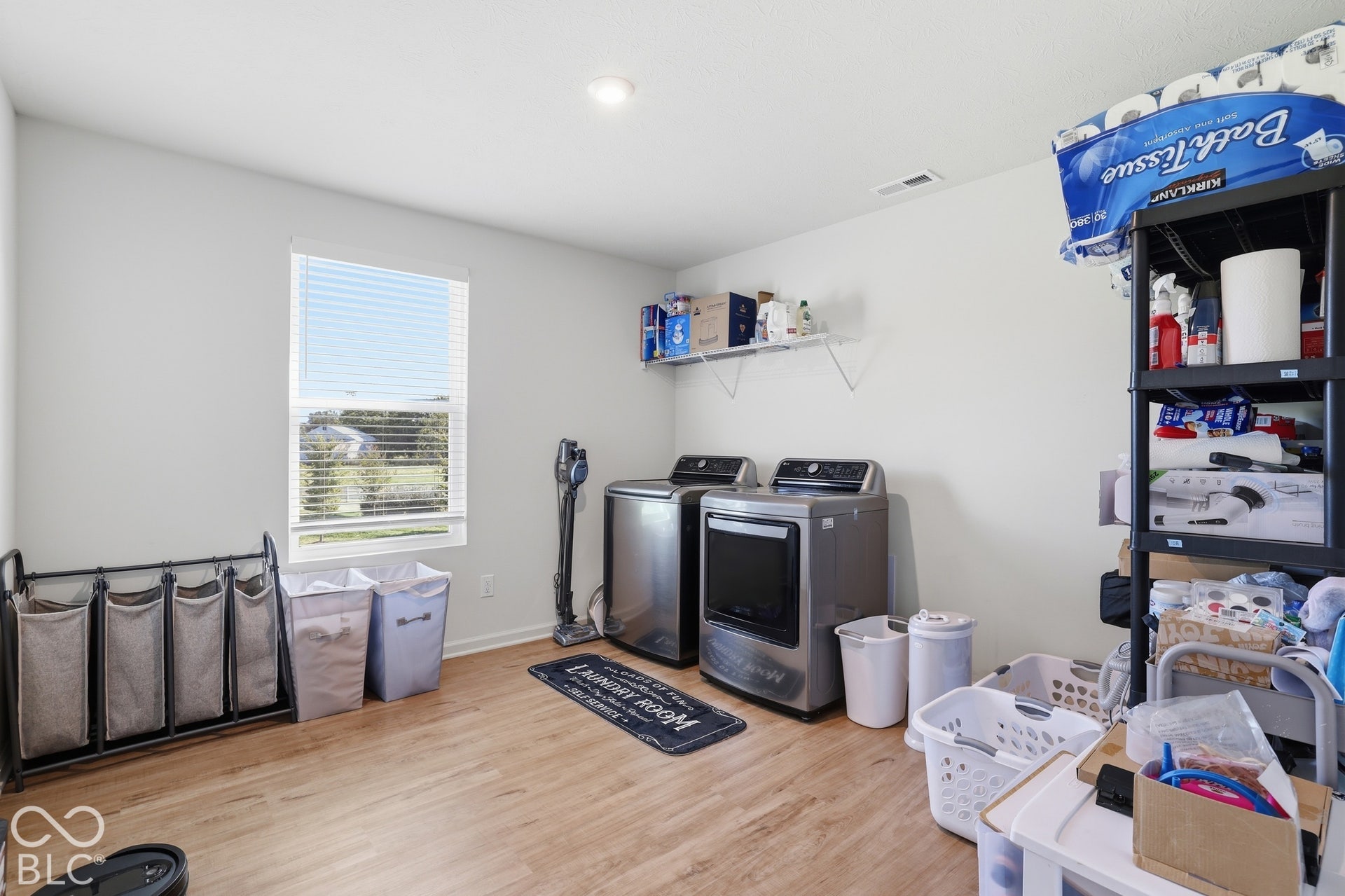 Upstairs laundry