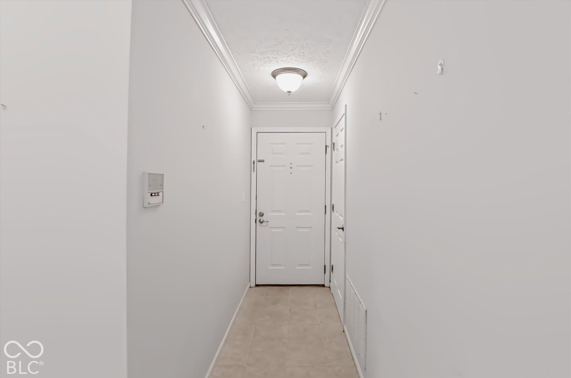 Coat Closet to the right.