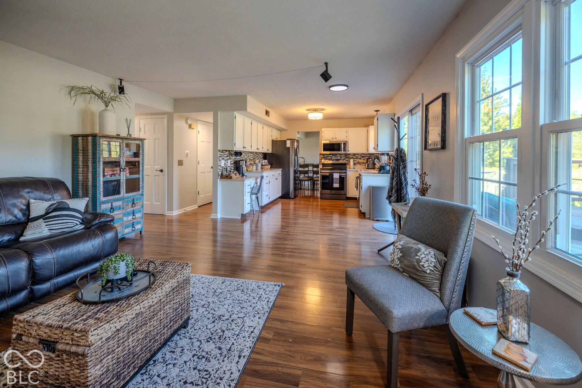 6416 Manchester Drive, Fishers, IN 46038 The open-concept kitchen and family room create the perfect gathering space for entertaining, cheering on your favorite team, and enjoying quality family time. With room to cook, gather, laugh, and make lasting memories.