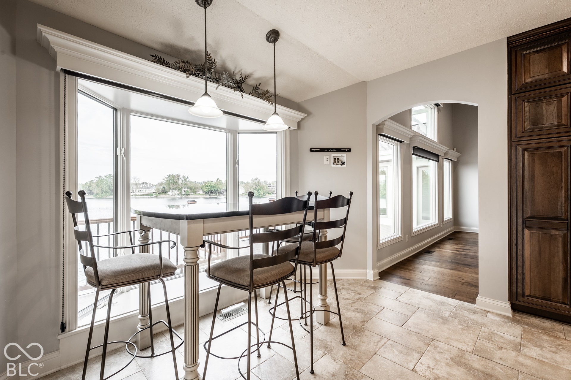 Breakfast Nook overlooking the Lake
