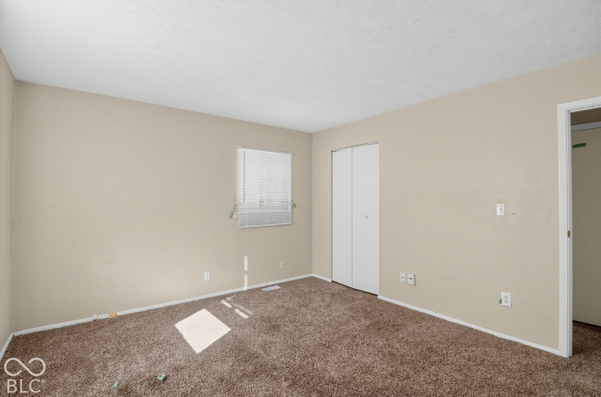 3733 Ireland Drive, Indianapolis, IN 46235 Neutral wall tones with a textured carpeted floor