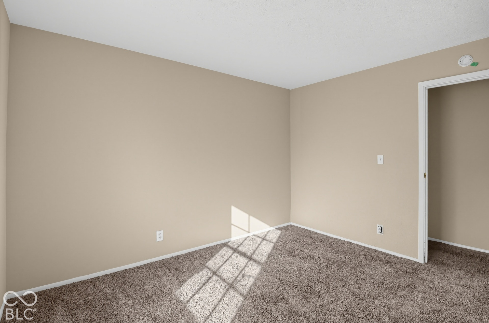 3733 Ireland Drive, Indianapolis, IN 46235 Neutral-toned walls complement the carpeted flooring