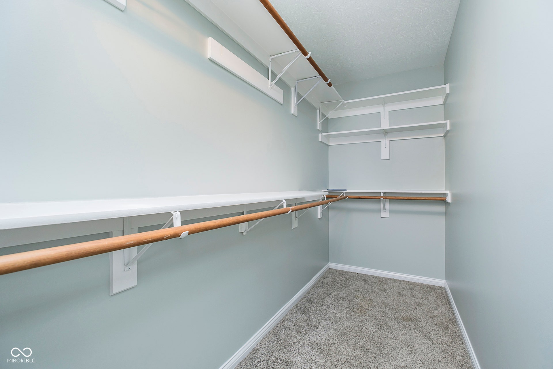 Primary closet