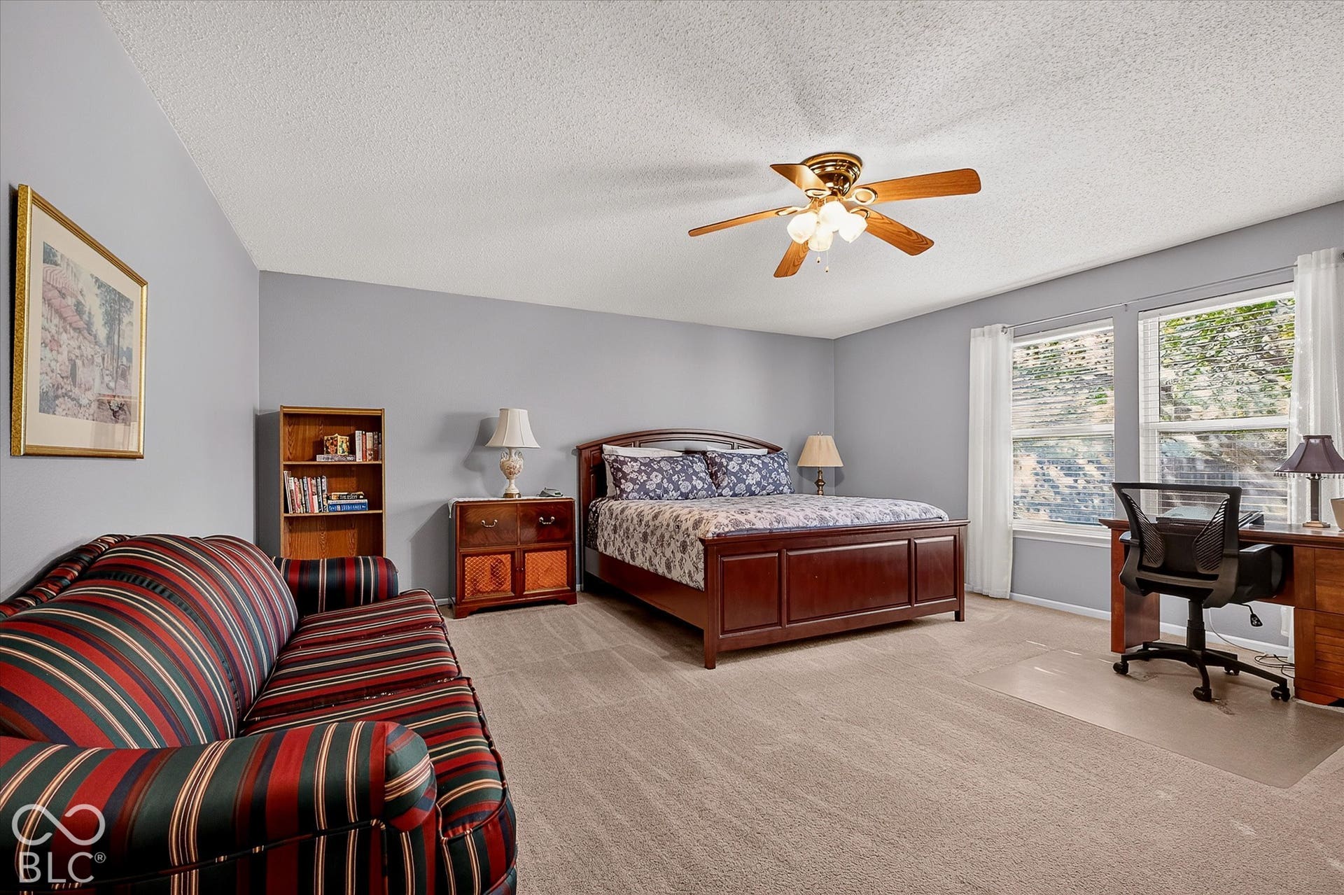 12980 Coyote Run, Fishers, IN 46038 Primary bedroom extra spacious.