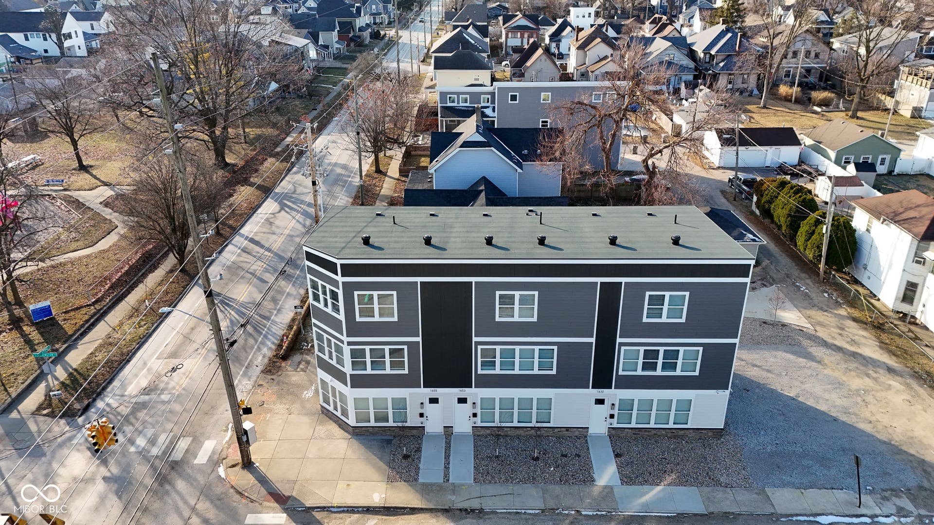 aerial view