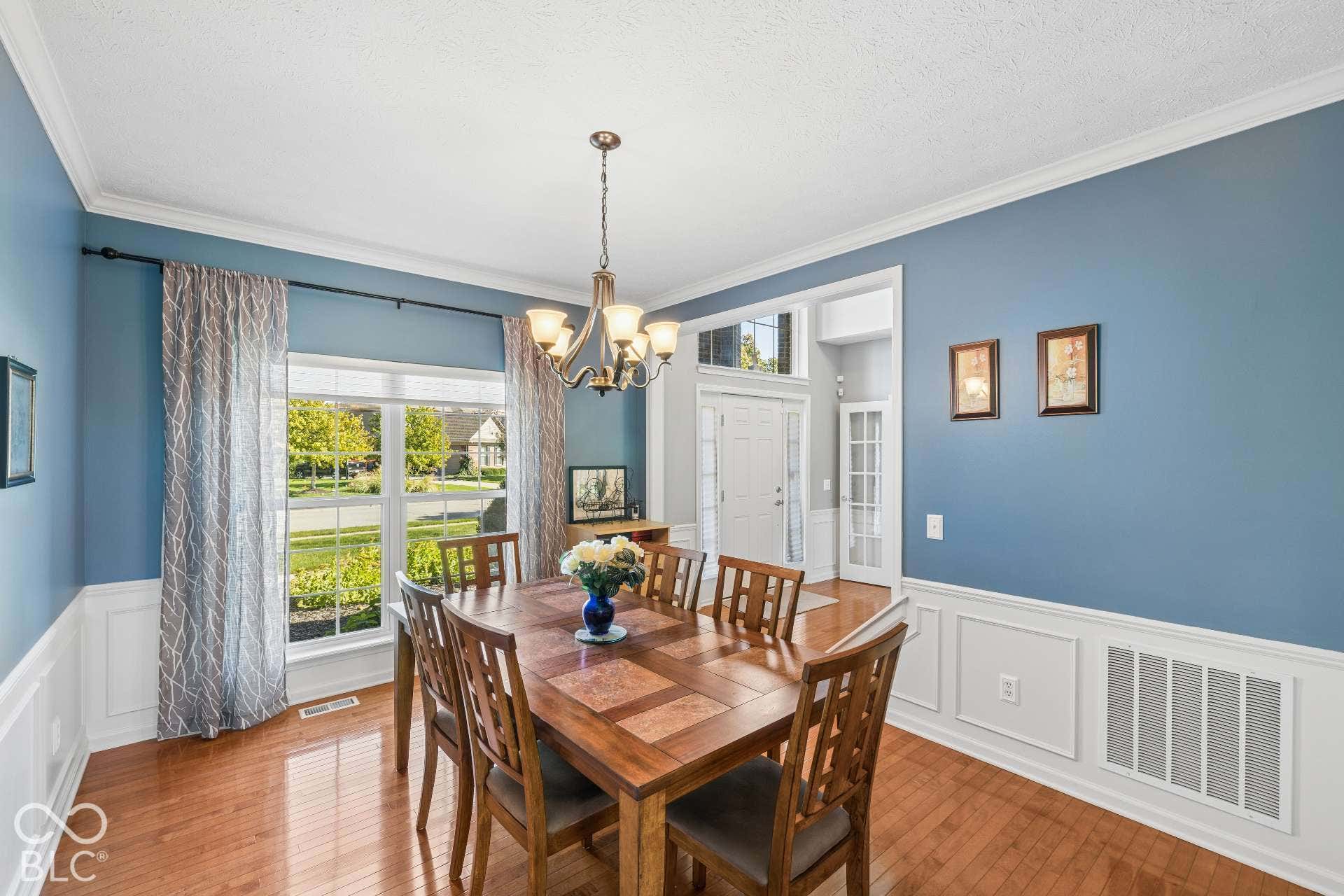 Plenty of room for holidays, dinner parties and gatherings with family and friends.