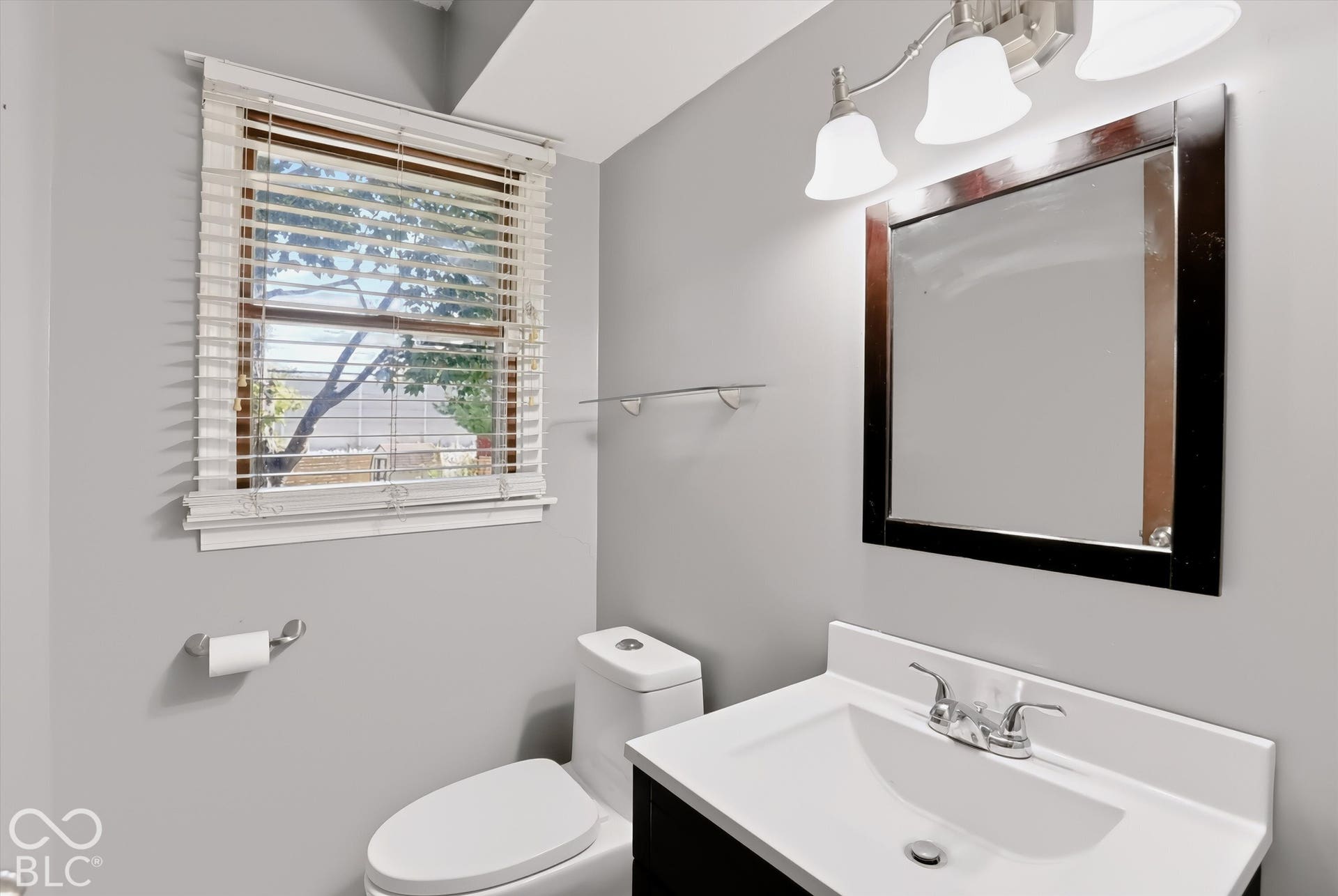 Half bath off kitchen