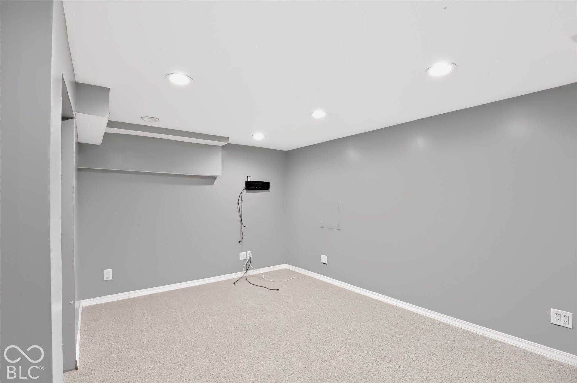 Bonus room in basement