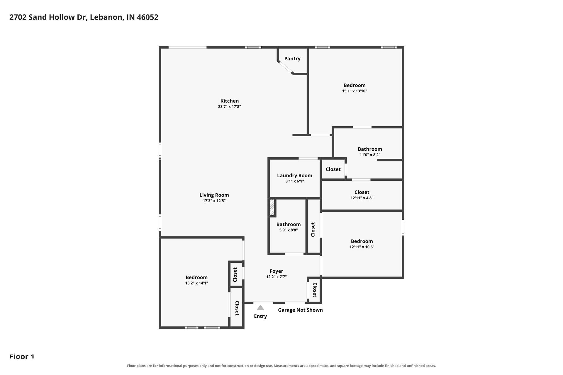 2702 Sand Hollow Drive, Lebanon, IN 46052