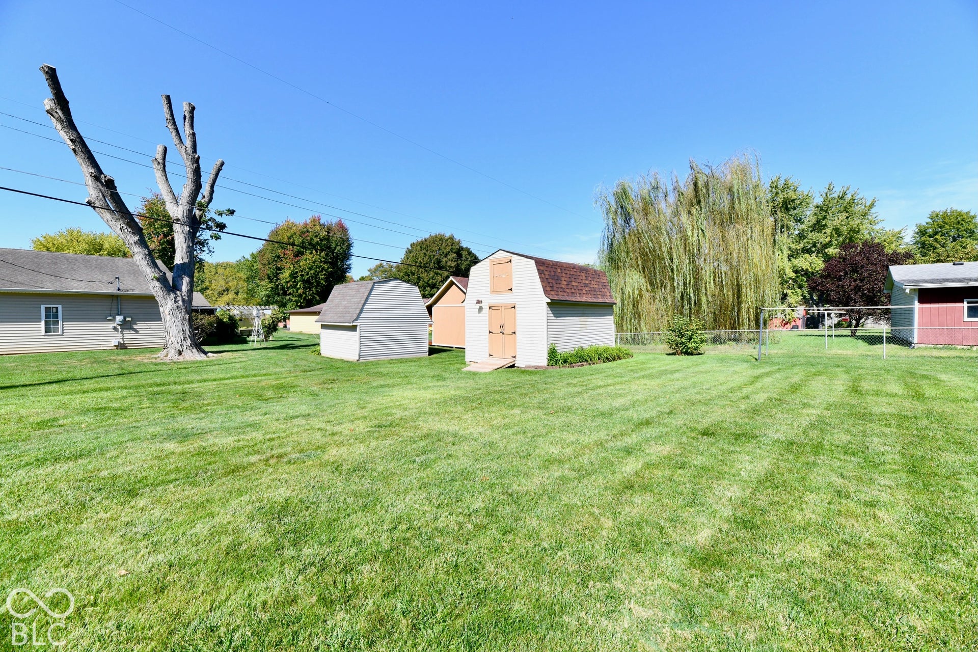 Storage Barn with Updated Roof and Siding (2022)