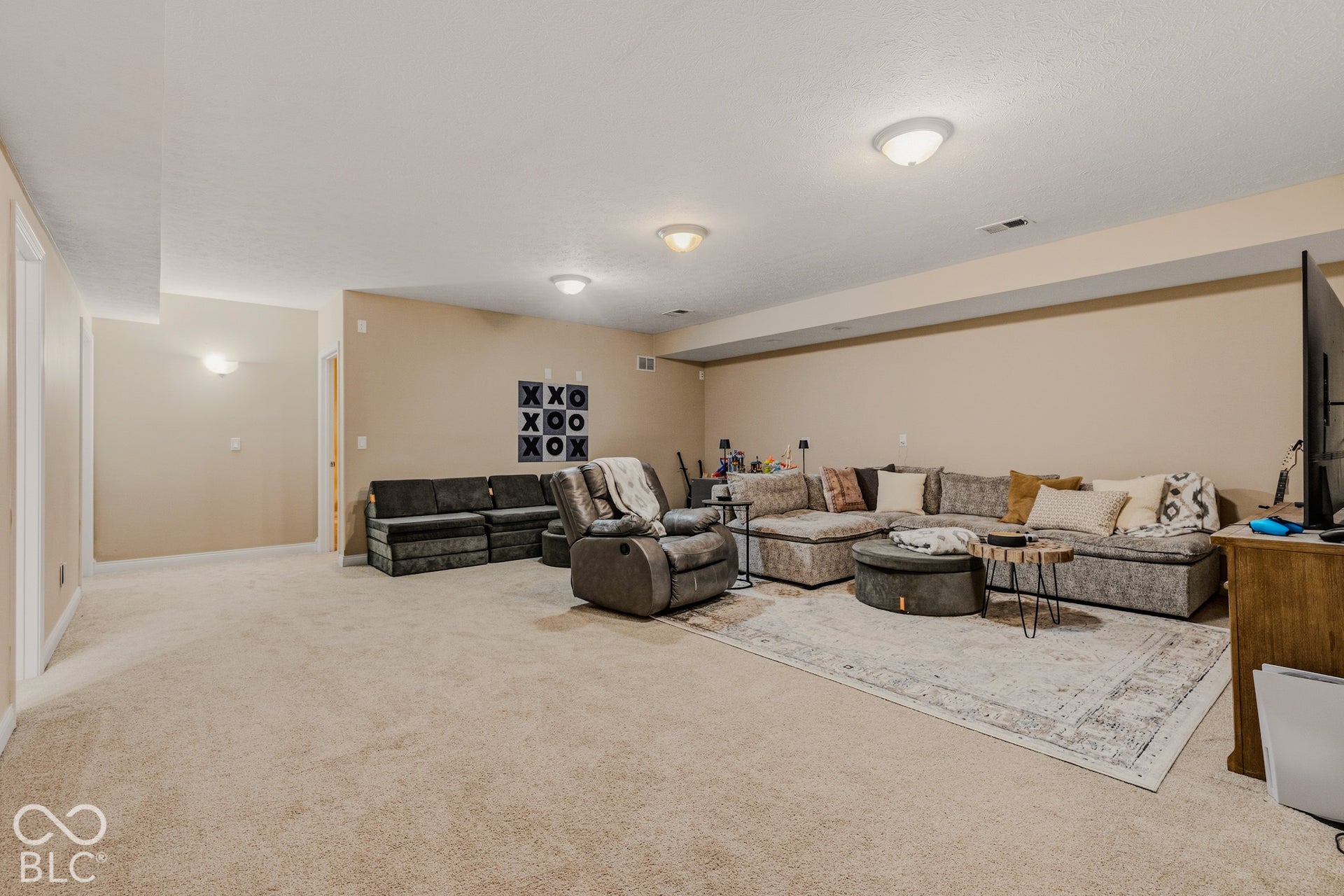 2656 Daffodil Court W, Columbus, IN 47201 Family room in the basement