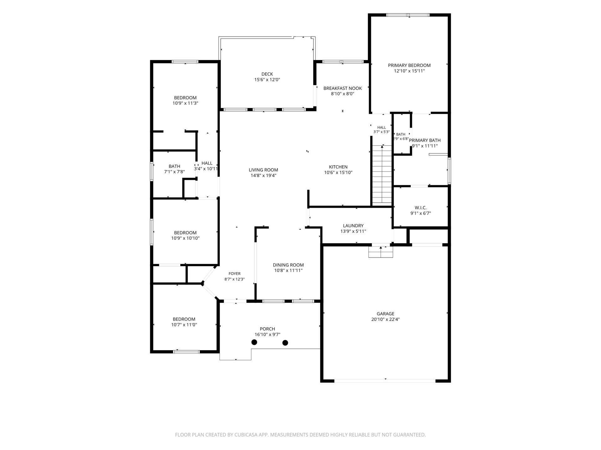 2656 Daffodil Court W, Columbus, IN 47201 Floor plan main level