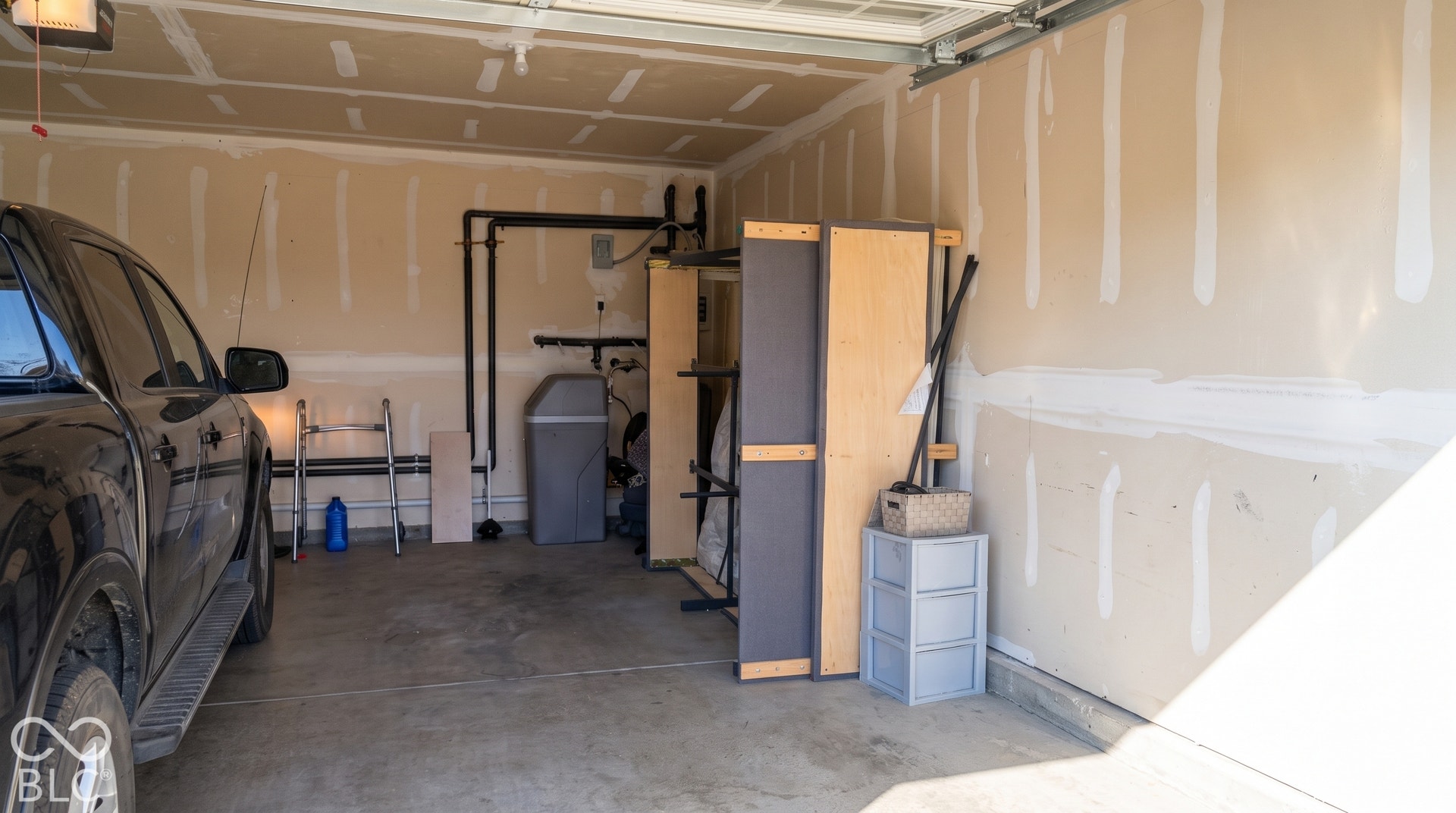 Virtually Altered - Finished garage with utilities